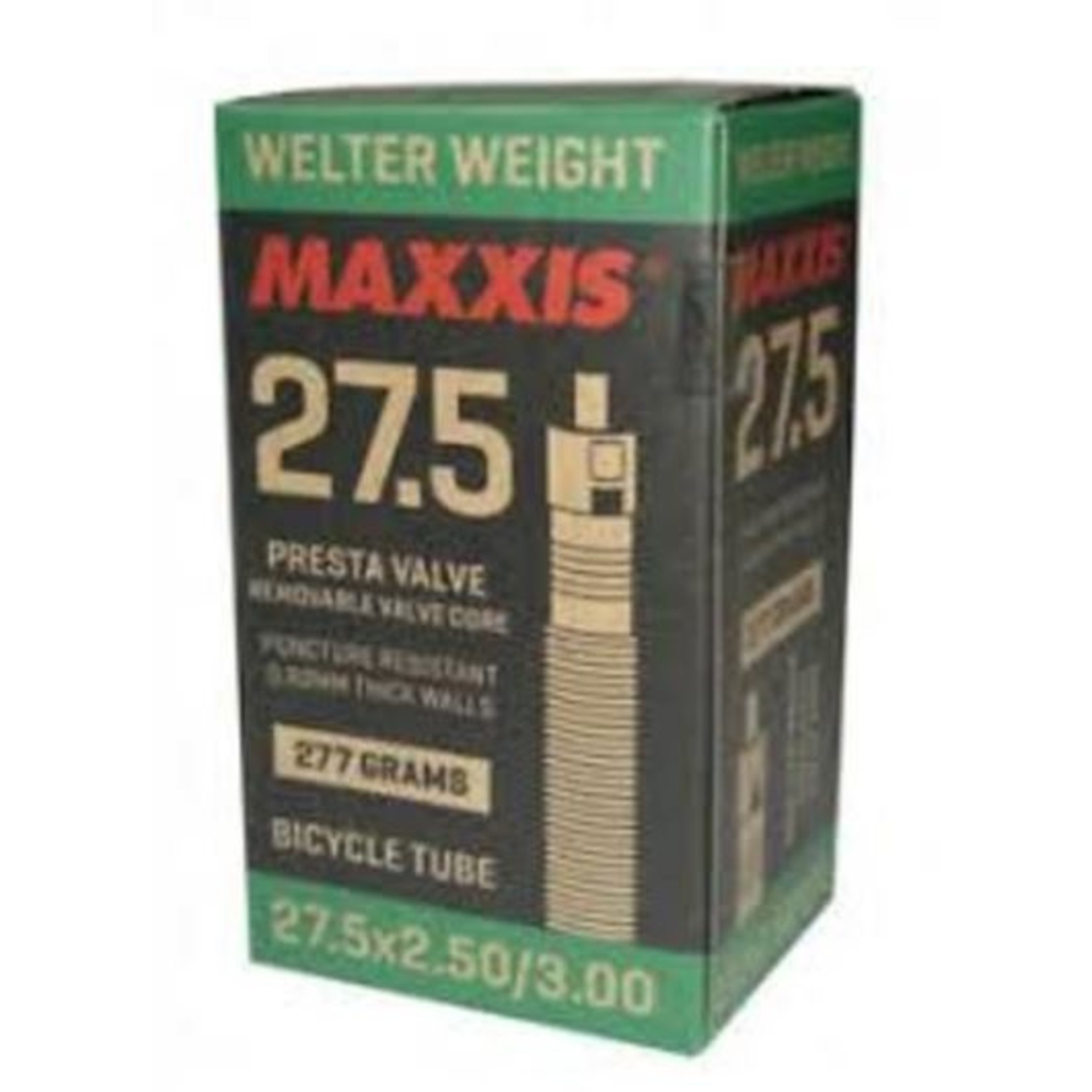 Maxxis Maxxis Welterweight Bike Tube - 27.5 X 2.0/3.0 Presta valves 48 - Pair