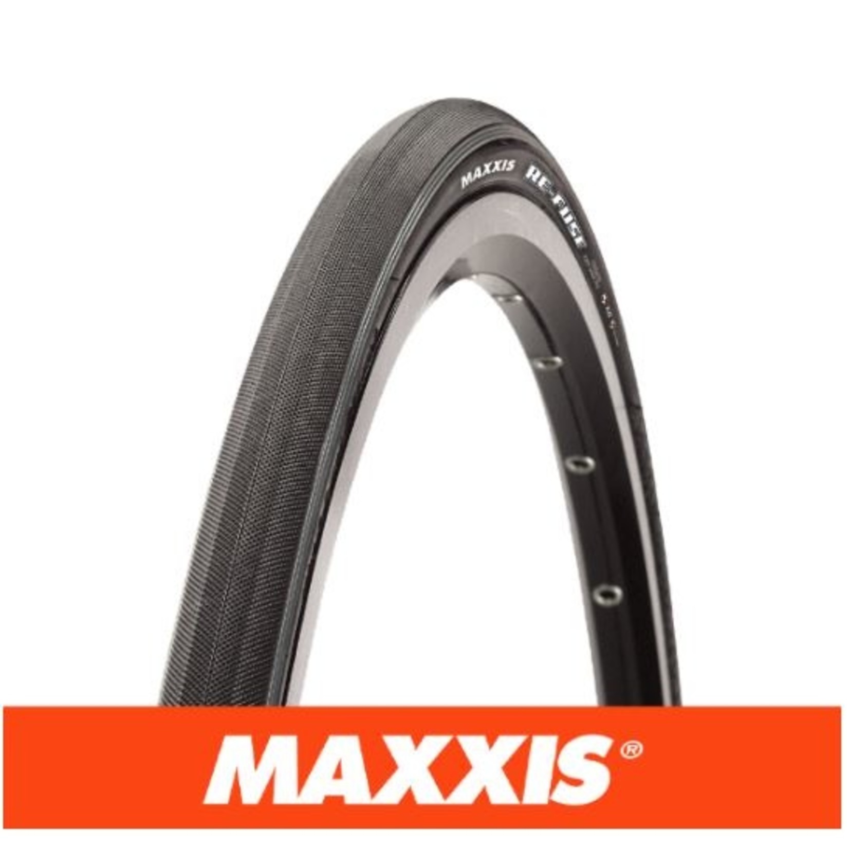 Maxxis Maxxis Refuse Bike Tyre - 700 X 23 - Folding 60Tpi Maxxshield - Black - Pair