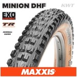 Maxxis Maxxis Minion DHF Bike Tyre - 27.5X2.50 WT Folding 60TPI Exo Tanwall TR - Pair