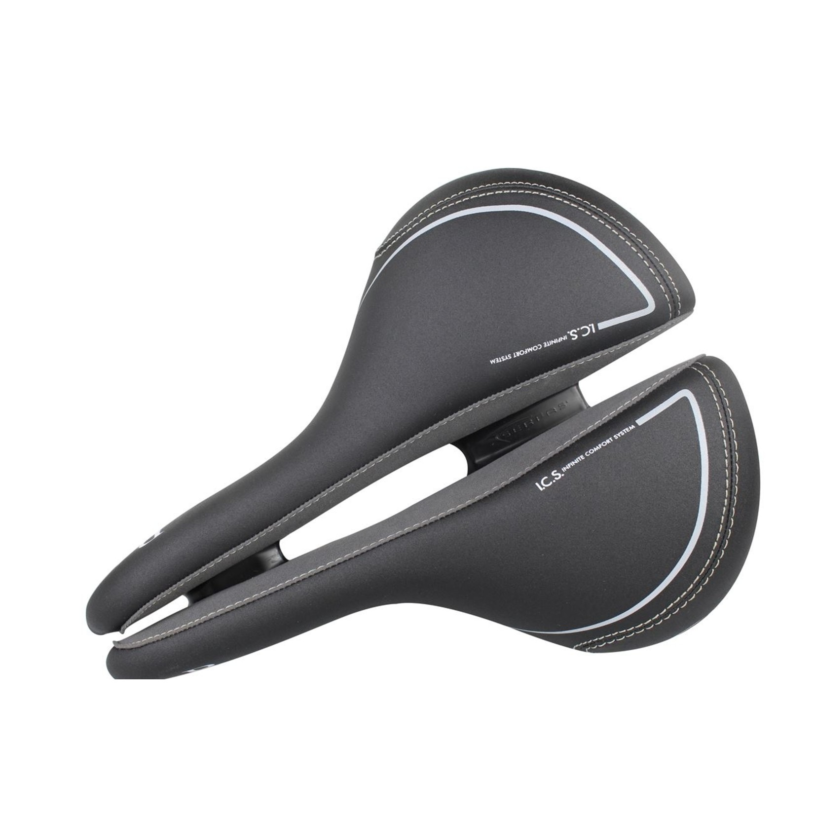 Serfas Serfas Lady RX Eliminator Comfort Bike Saddle Black 254mm x 177mm