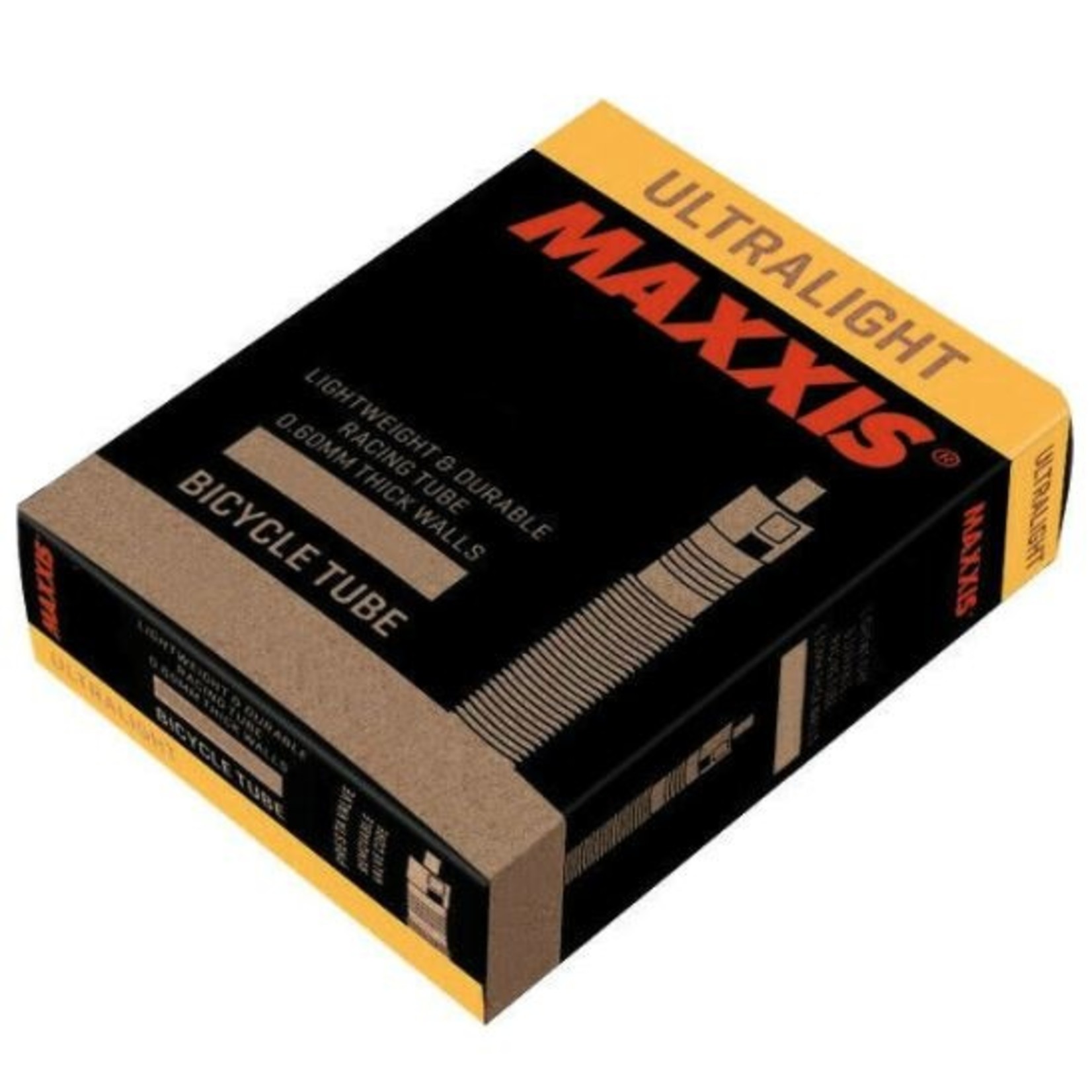 Maxxis Maxxis Bike Tube Ultralight - 27.5 X 1.75/2.40 - Presta Valve PV48 RVC - Pair