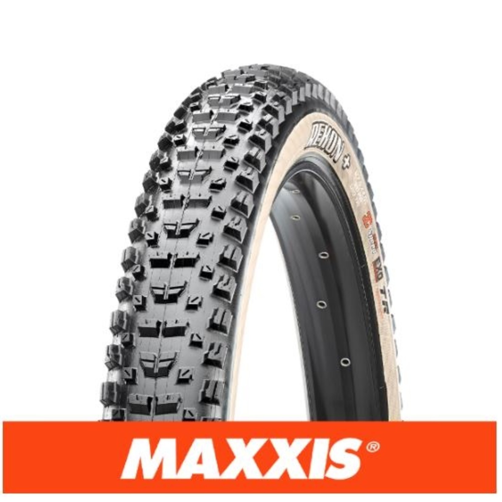 Maxxis Maxxis Rekon+ Bike Tyre - 27.5X2.80 - Folding 120TPI EXO+ 3C Maxxterra TR - Pair