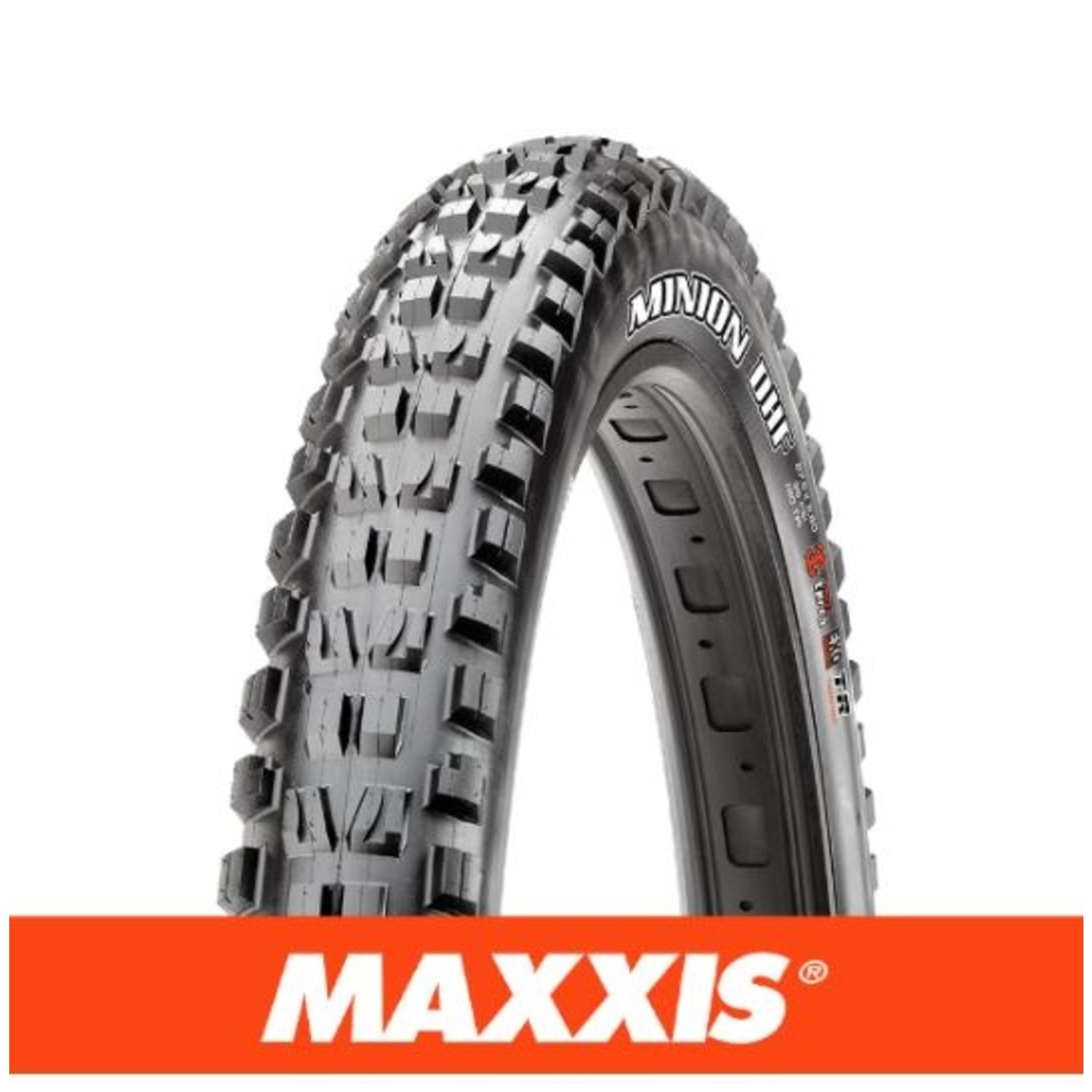 Maxxis Maxxis Minion DHF Bike Tyre - 27.5 X 2.80 Plus Folding 120TPI EXO+ 3C - Pair