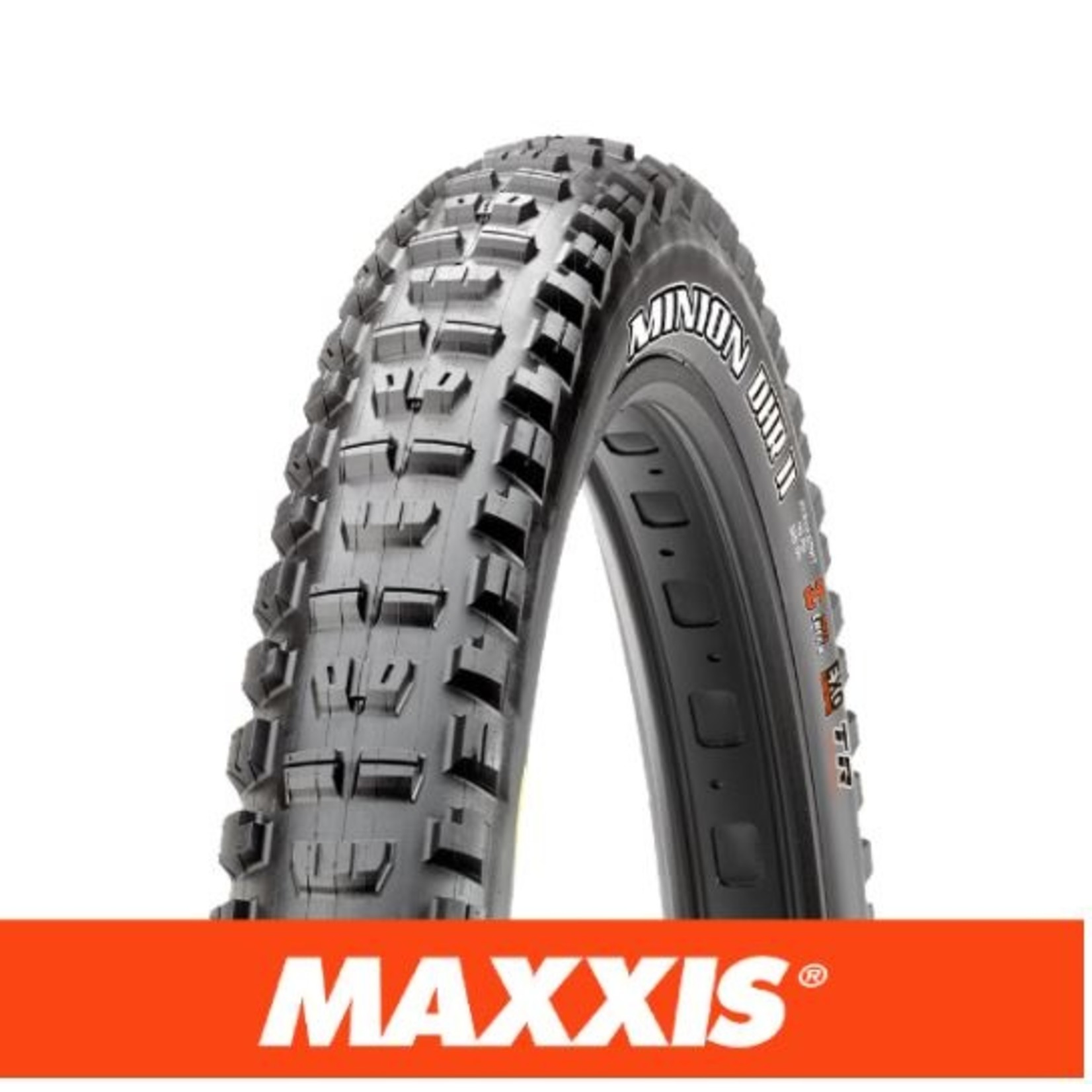 Maxxis Maxxis Minion DHR II Bike Tyre - 27.5 X 2.80 Plus Folding 60TPI EXO TR - Pair