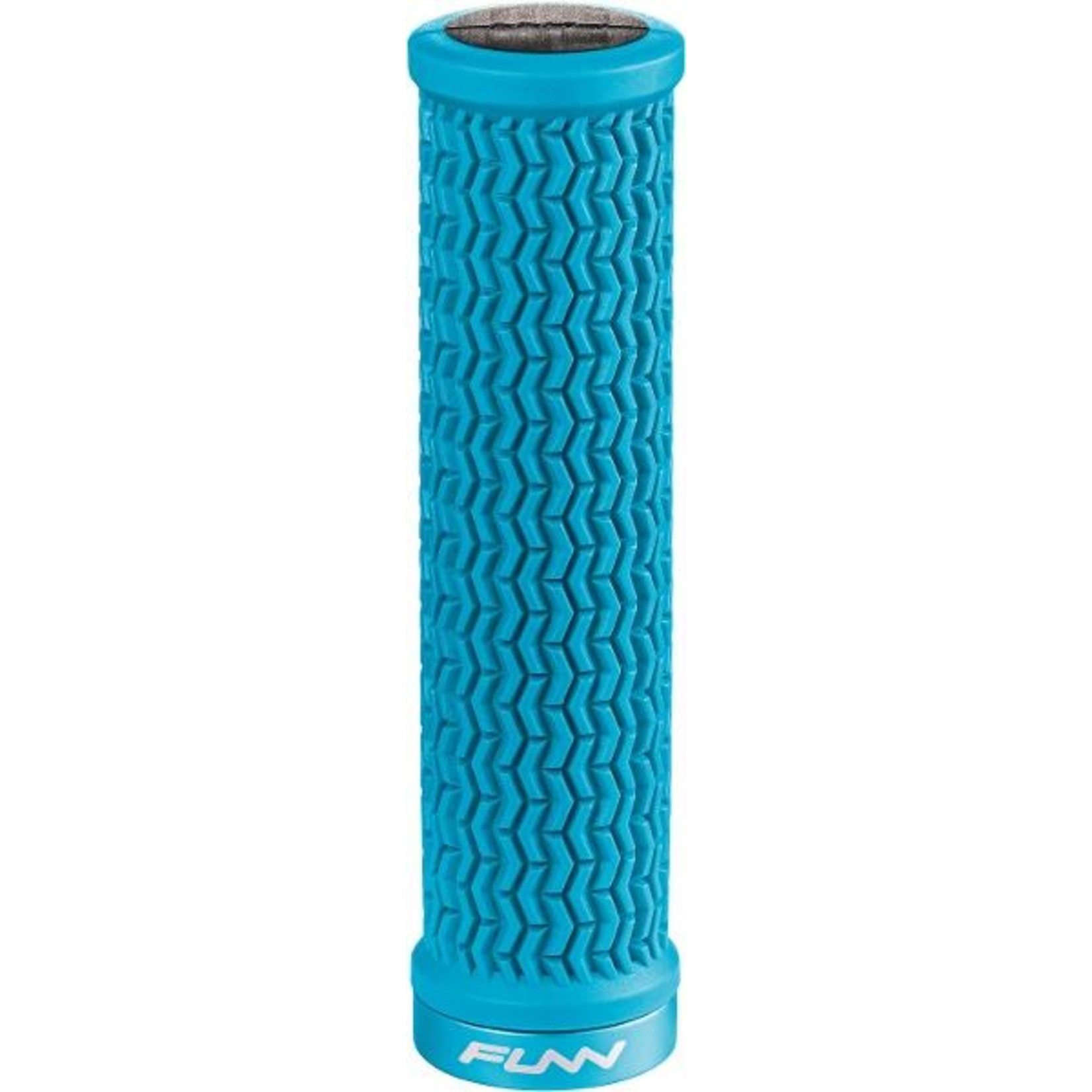 FUNN Funn Bicycle Handlebar Grips - Holeshot - One Sided Lock - 30.5mm - Turquoise