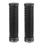 FUNN Funn Bicycle Handlebar Grips - Holeshot - One Sided Lock - 30.5mm - Black