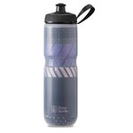 Polar Polar Bottle Water Bottle Sport Insulated Tempo 24oz - Charcoal/Pink