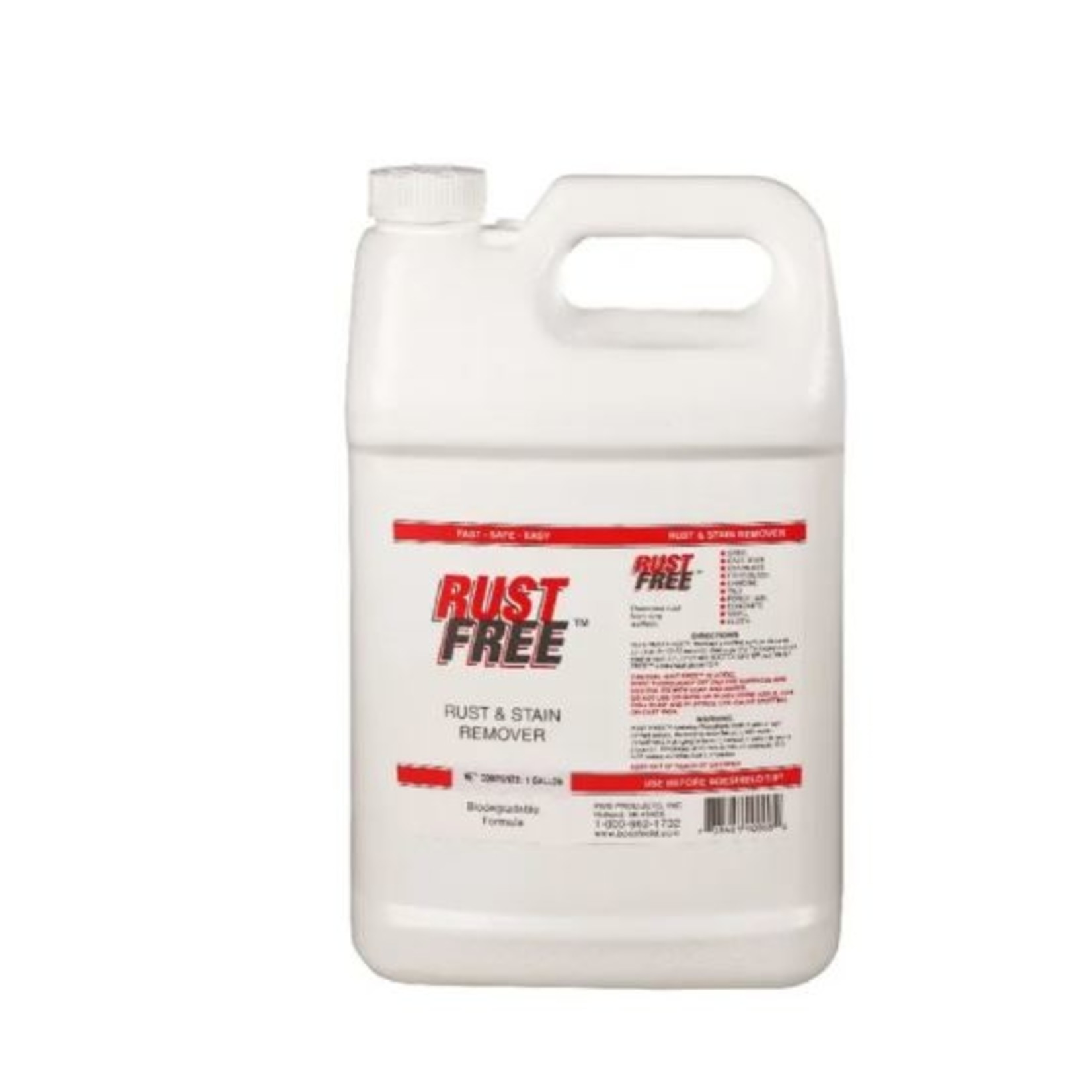 Boeshield Rust Free 1 Gallon - Rust and Stain Remover