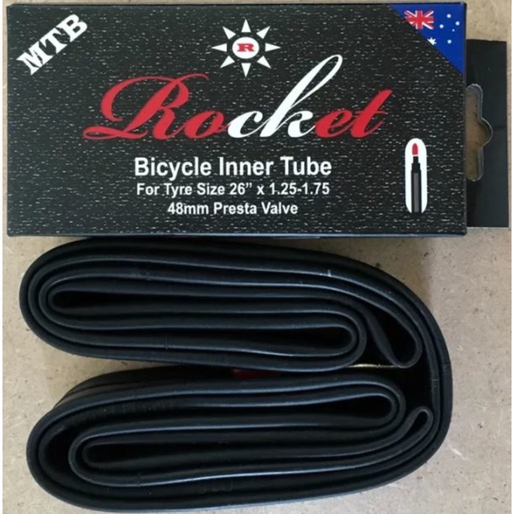 Peddler Peddler Bike Tube - Rocket 26 X 1.25-1.75 Presta Valve 48mm - Pair