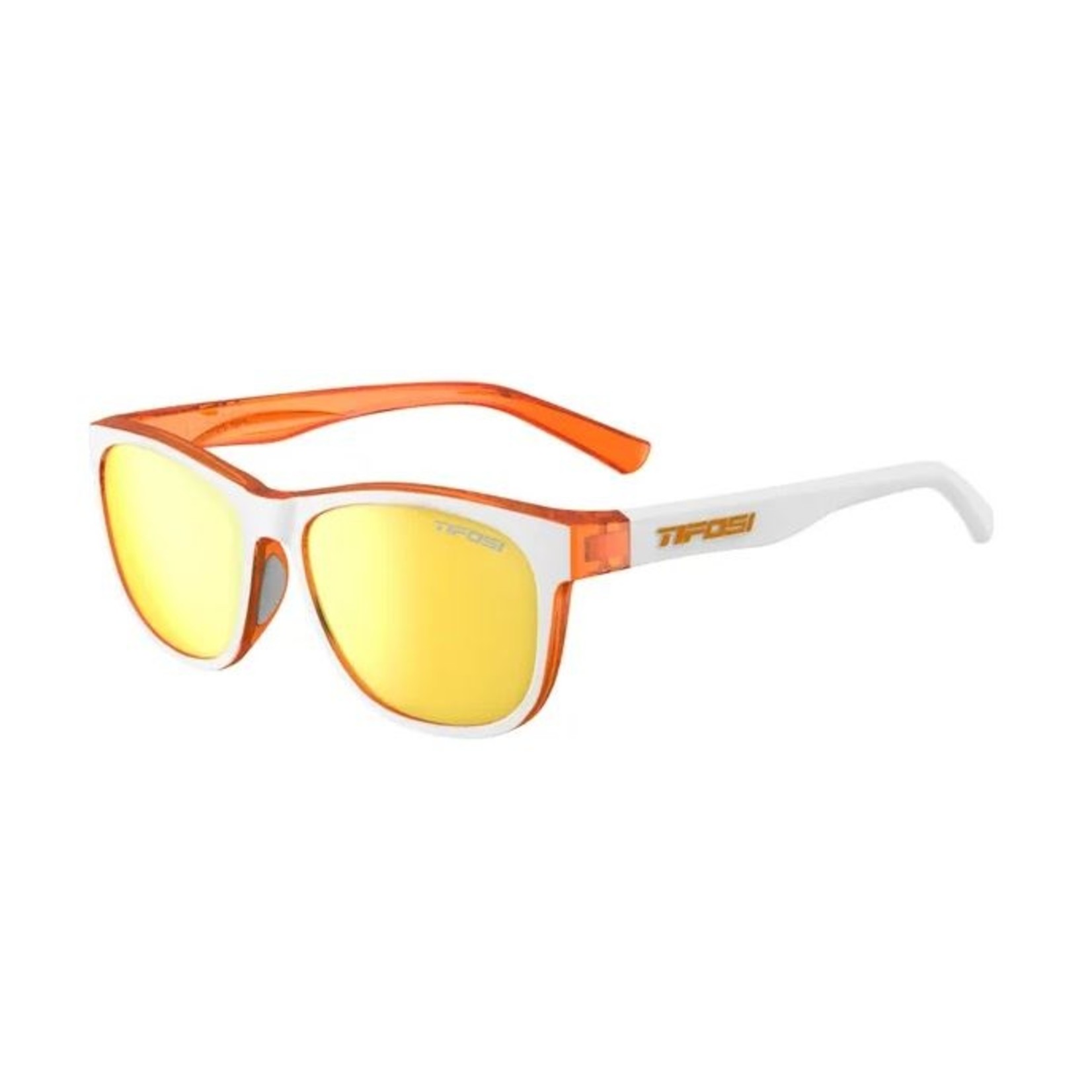 Tifosi Tifosi Cycling Sunglasses - Swank - Smoke Glasses - Yellow Lens - Icicle Orange