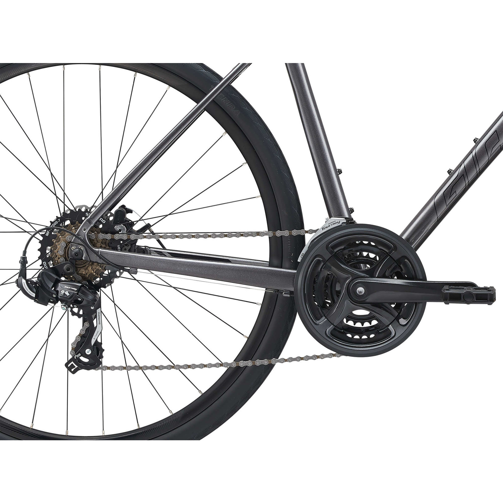 Giant Giant 2022 Bike Cross City Disc 3 Metallic Black - Large