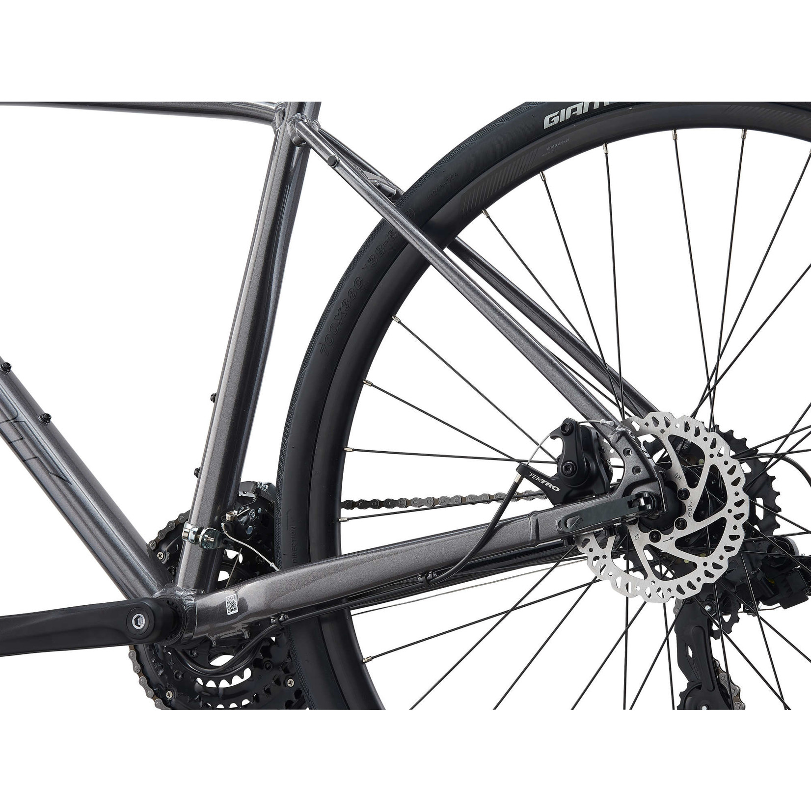 Giant Giant 2022 Bike Cross City Disc 3 Metallic Black - Large