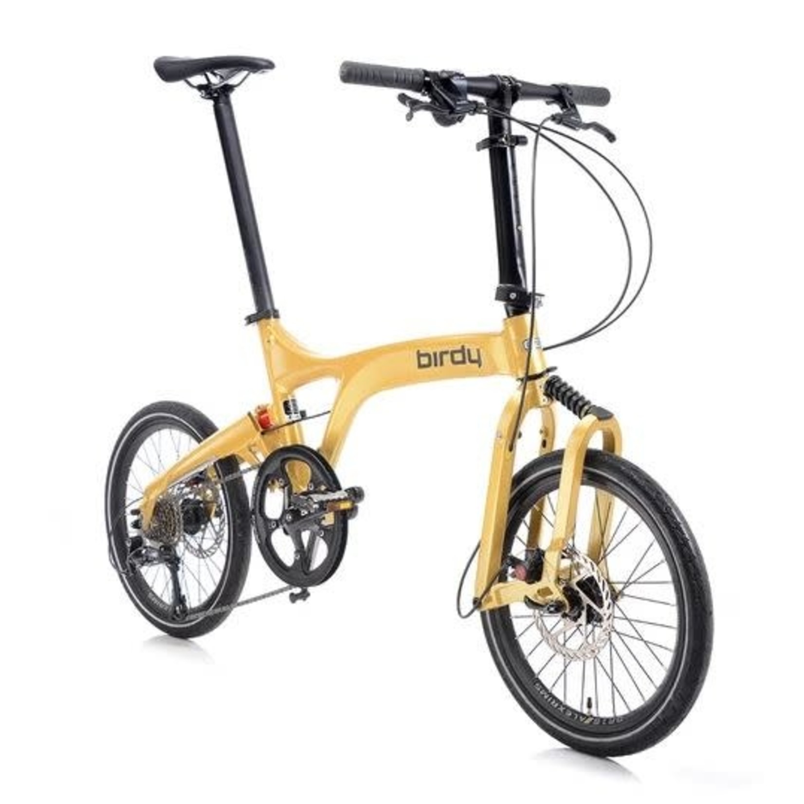 Birdy New Birdy Standard 9 Speed Folding Bike - Metallic Gold