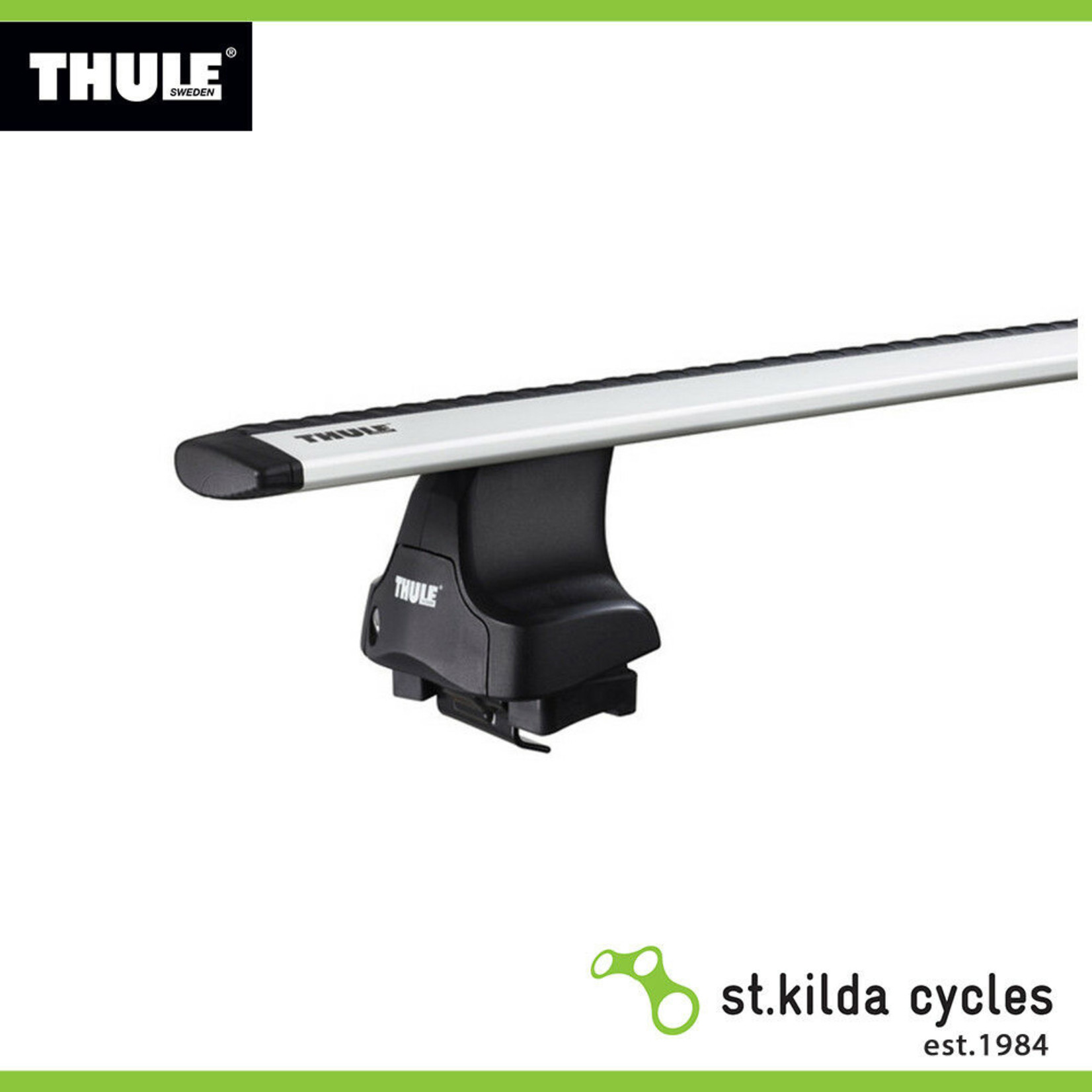 Thule Thule Roof Rack - Rapid System 754002 - Black Maximum load - 75 kg