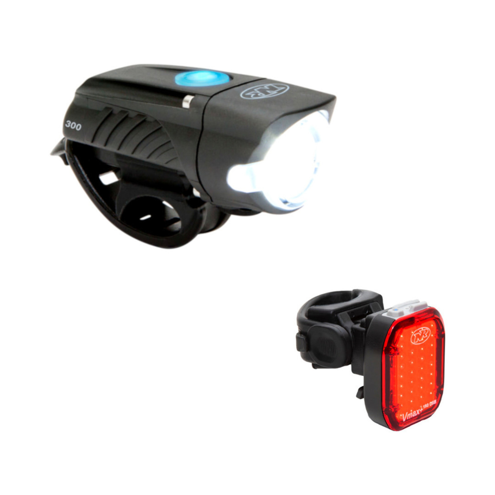Niterider NiteRider Swift 300 Lumens / VMAX 150+ USB Combo Bike Light Set