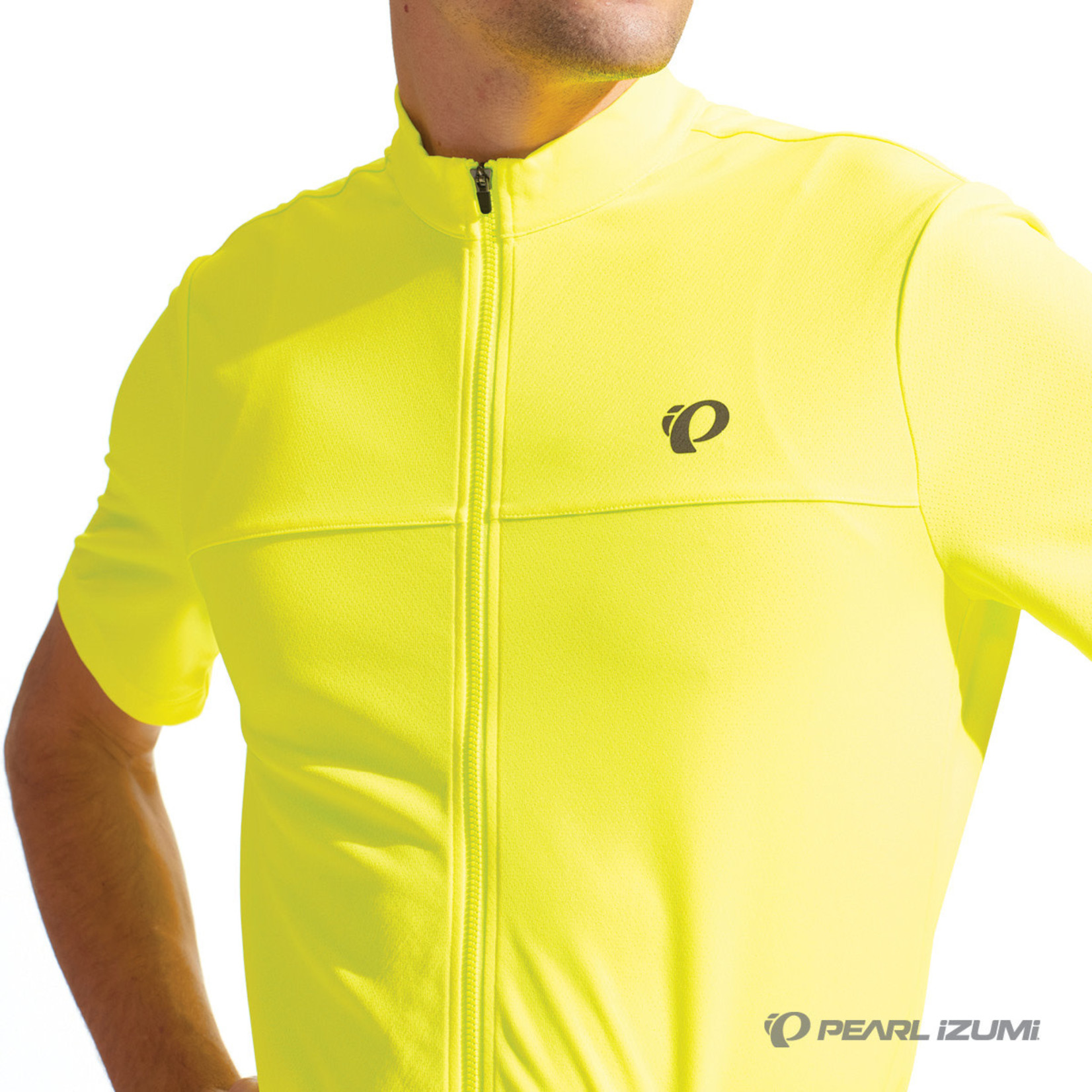 Pearl Izumi Quest Short Sleeve Jersey - Screaming Yellow - St Kilda Cycles