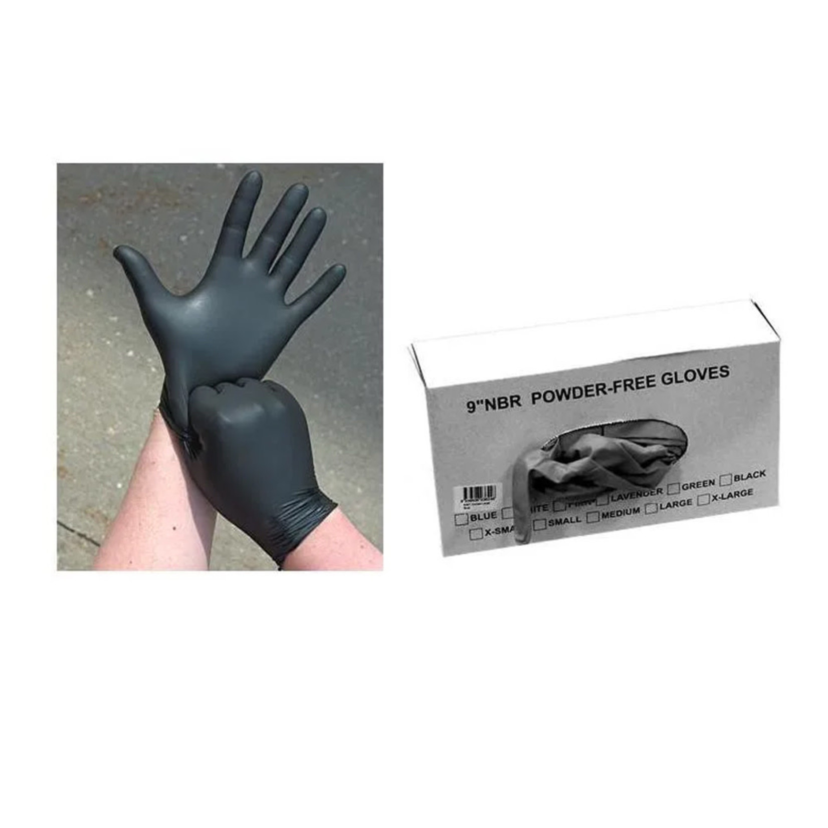 Bicycle Parts Wholesale BPW Bike/Cycling Workshop Glove Medium - Black