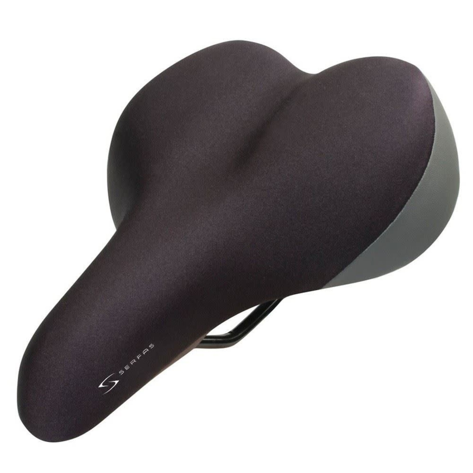 Serfas Serfas Tailbones Unisex Lycra Cover Comfort Bicycle Saddle Black