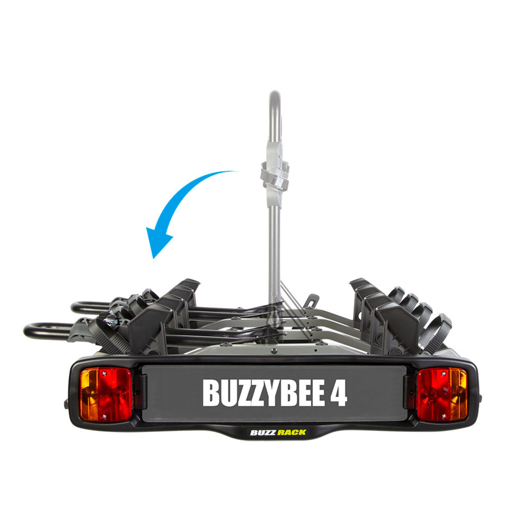 BuzzRack Buzz Rack Buzzybee Towball Mount - 4 Bike Platform Carrier Rack