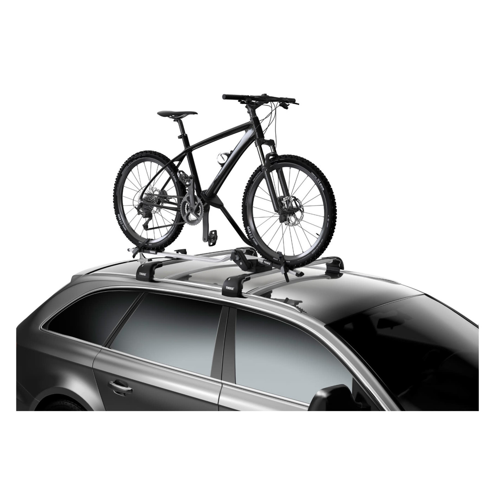 Thule Thule ProRide 598001 Roof Mounted Bike Rack - Black/Aluminium