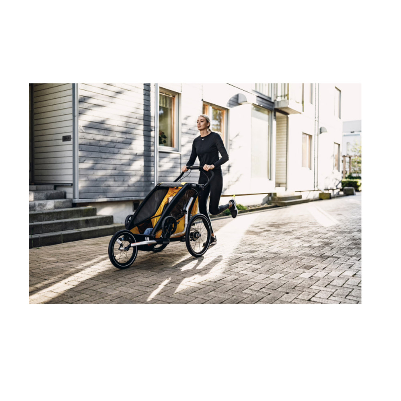 Thule Thule Chariot Jogging Kit 1 For Single Trailer - Aluminum/Black