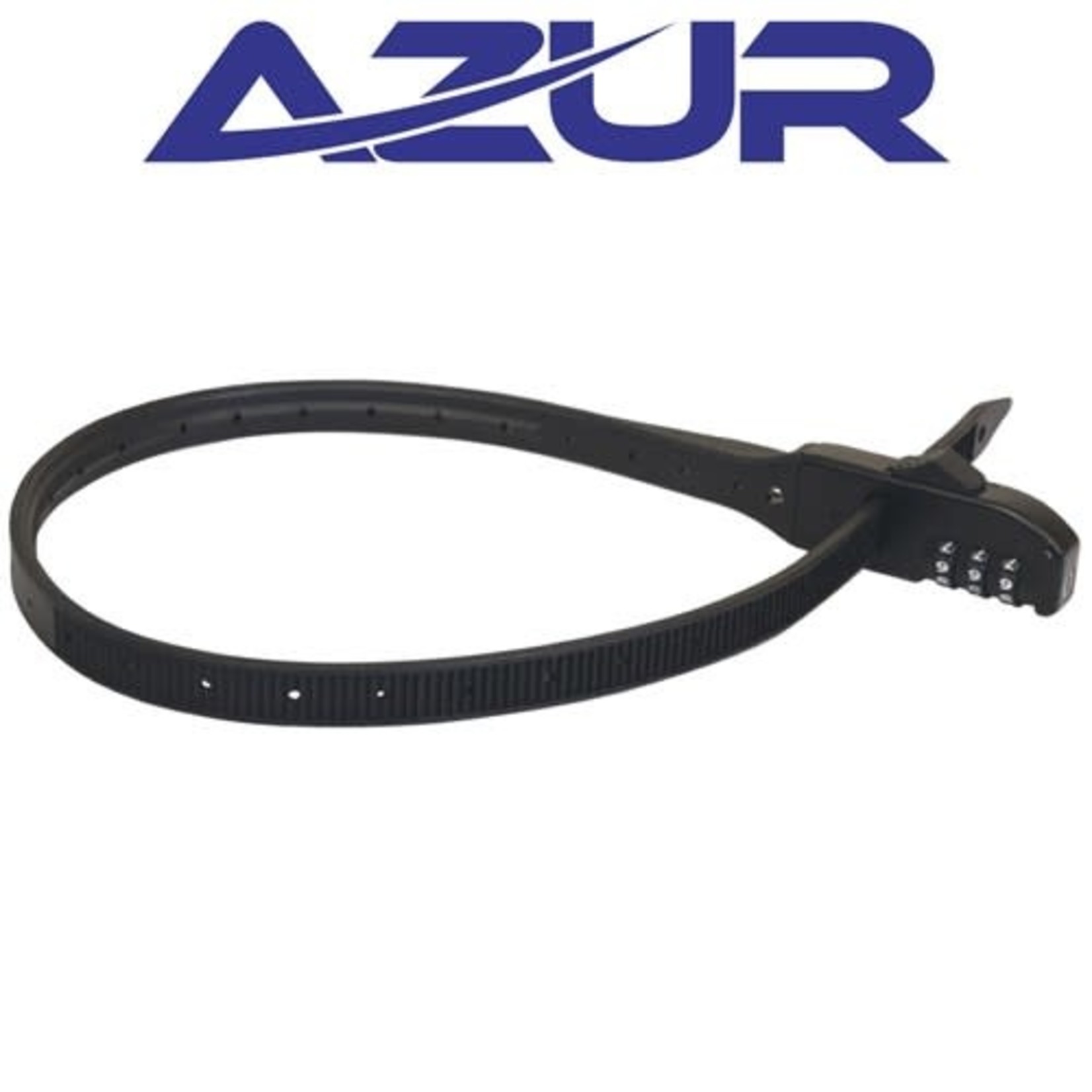 Azur Azur Bike/Cycling Cafe Stainless Steel Inner Core Combination Lock