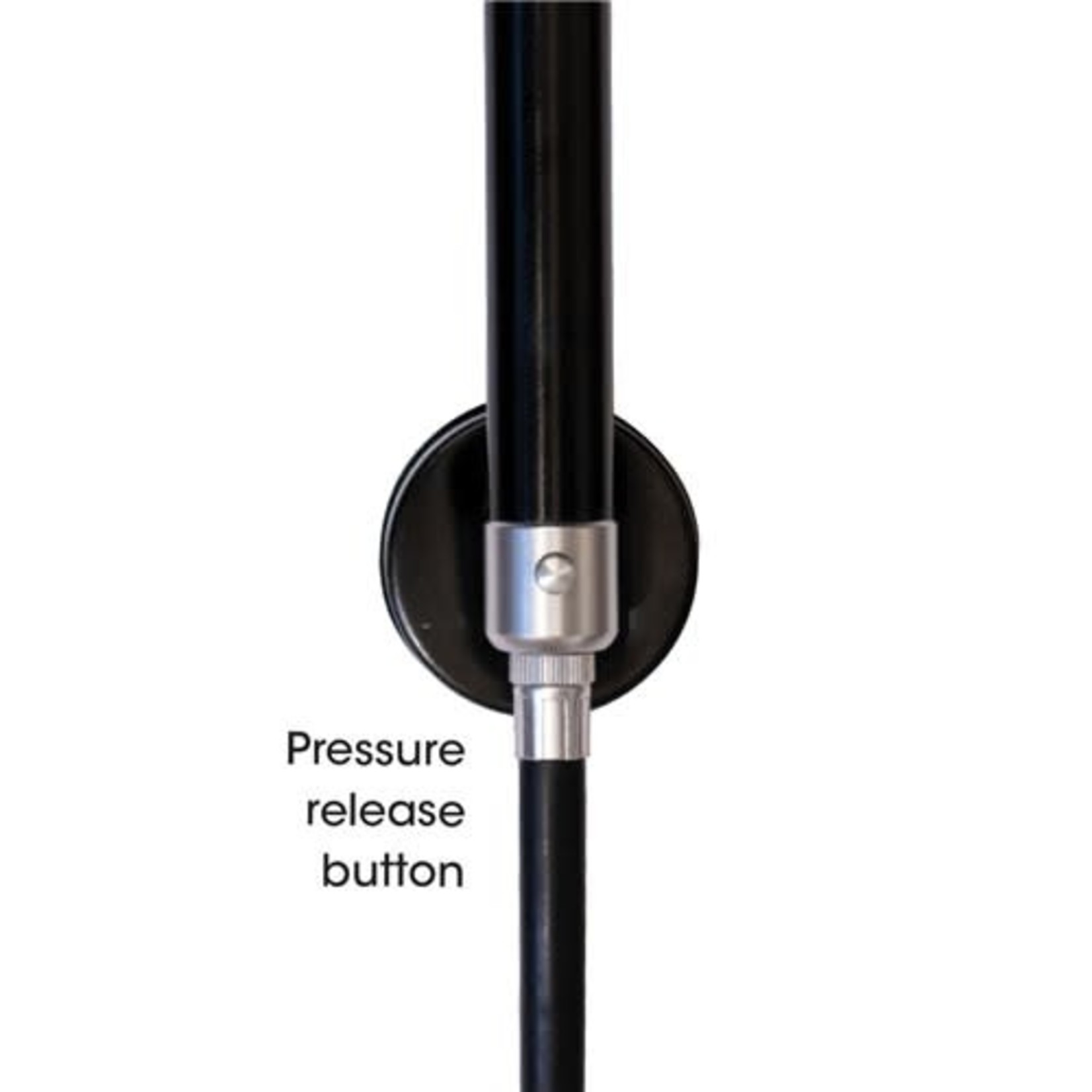 Azur Azur Bike/Cycling Fork Shock Pump Max pressure - 230PSI - Length 350mm