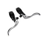 Tektro Tektro Brake Levers - "Hinged" Bracket - Lever For 24mm - Silver/Black