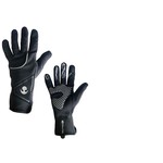 Chaptah Chaptah Frosty II Silicone Palm For Extra Comfort Cycling Glove - Black - Extra Small