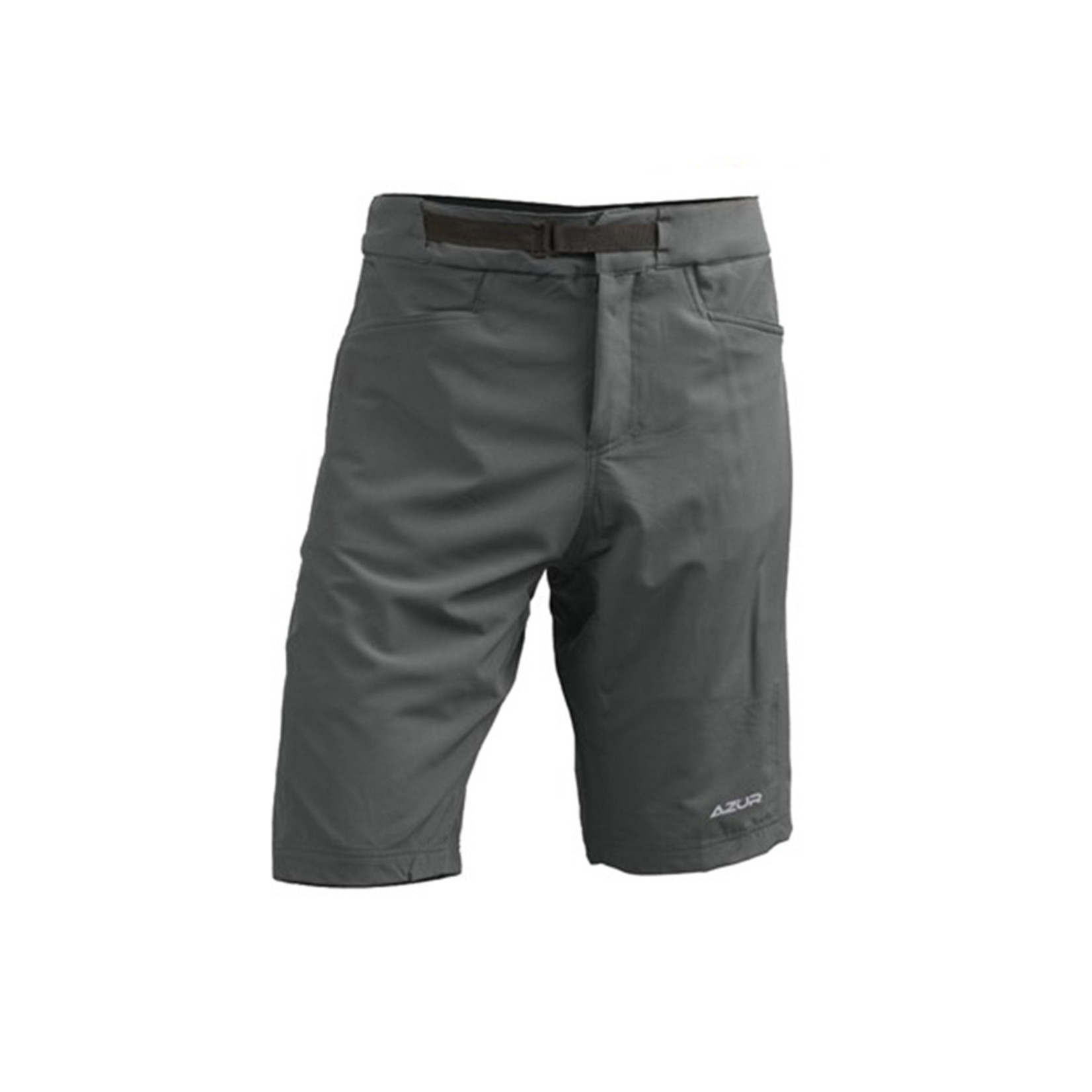 Azur Azur Bike/Cycling Shorts - All Trail Short Grey - Mesh - X-Large