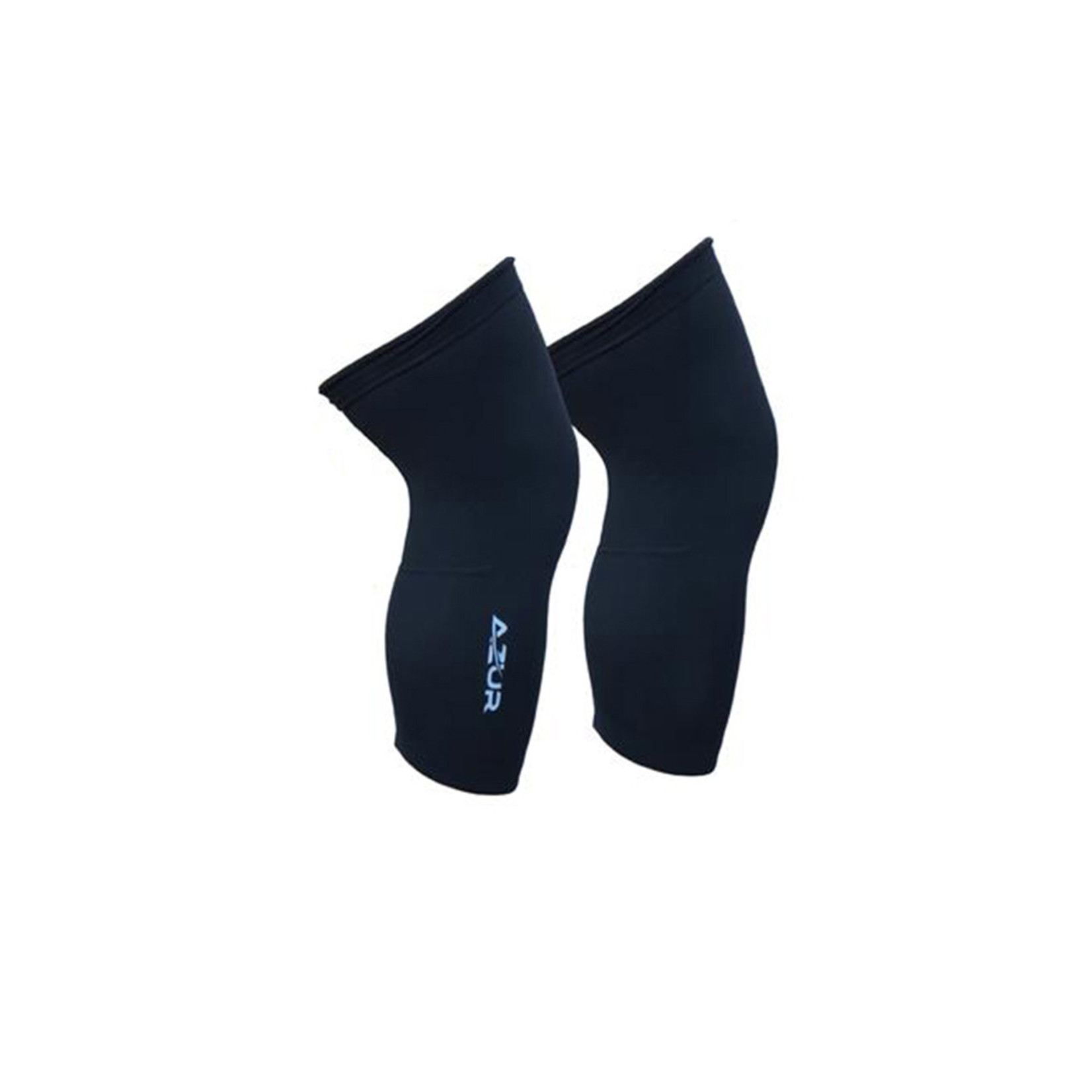 Azur Azur Knee Warmers Silicon Grippers And Offset Seams - Medium