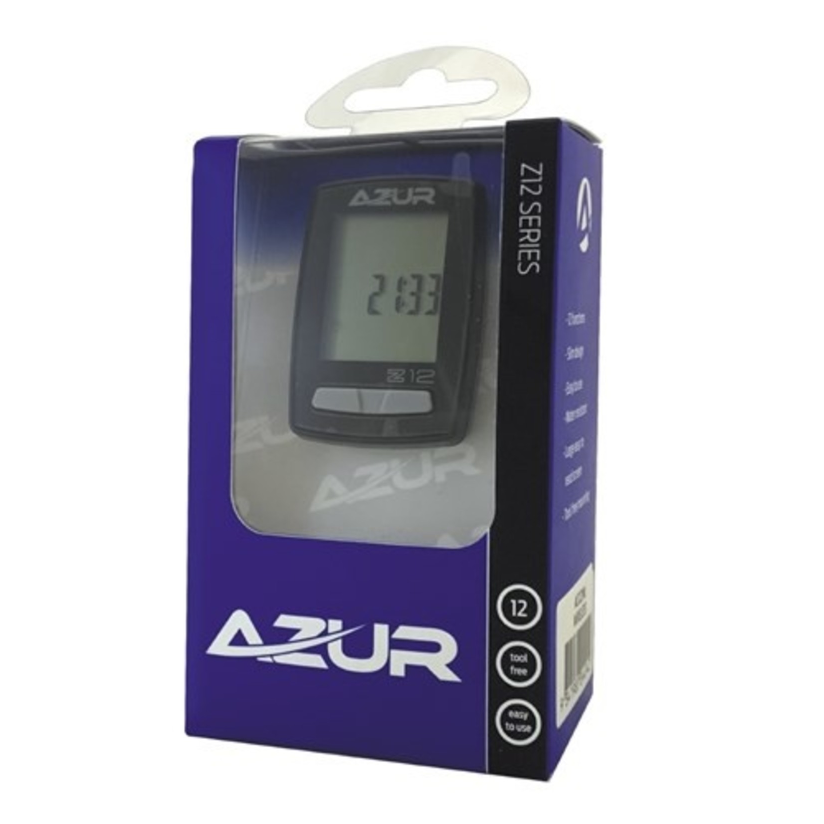 Azur Azur Bike/Cycling 12Z Bike Computer - Wireless - 12 Function
