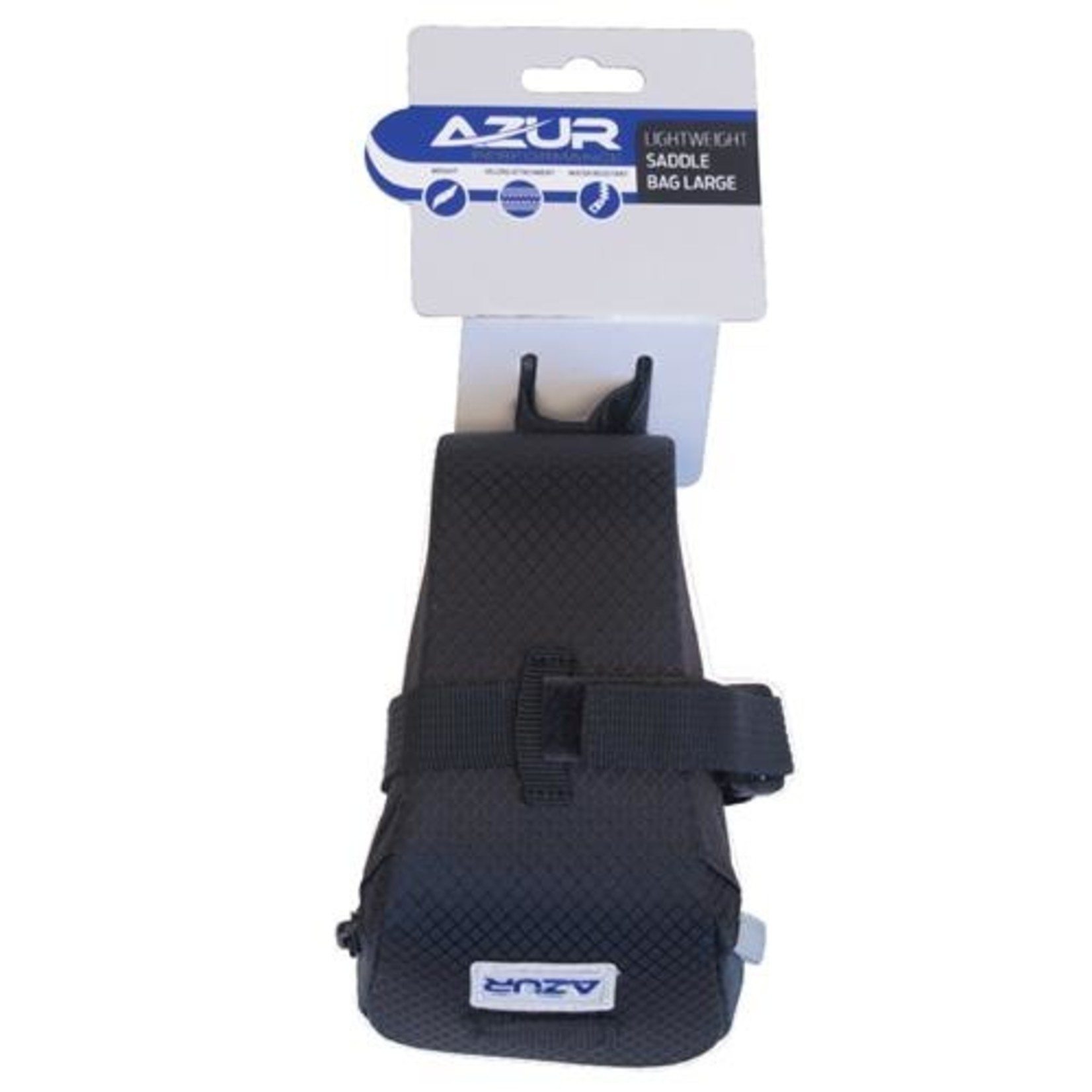 Azur Azur Bike/Cycling Lightweight Saddle Bag - Large