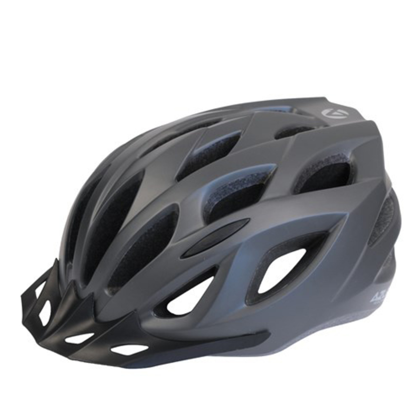 Azur Azur L61 Bike Helmet - Gloss Titanium Lightweight in-Mould shell