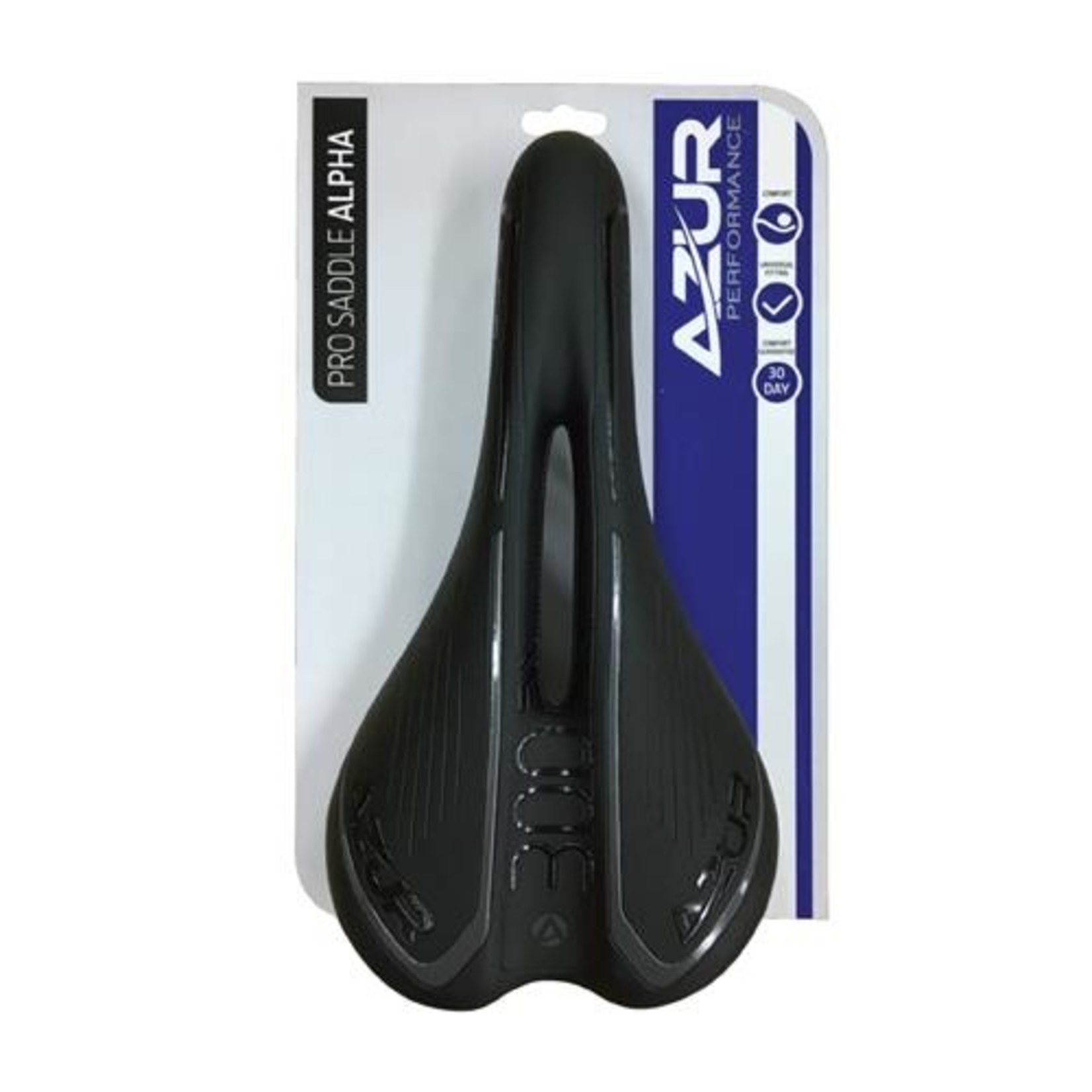 Azur Azur Bike/Cycling Saddle - Pro Range Seat - Size 135X275mm - Alpha