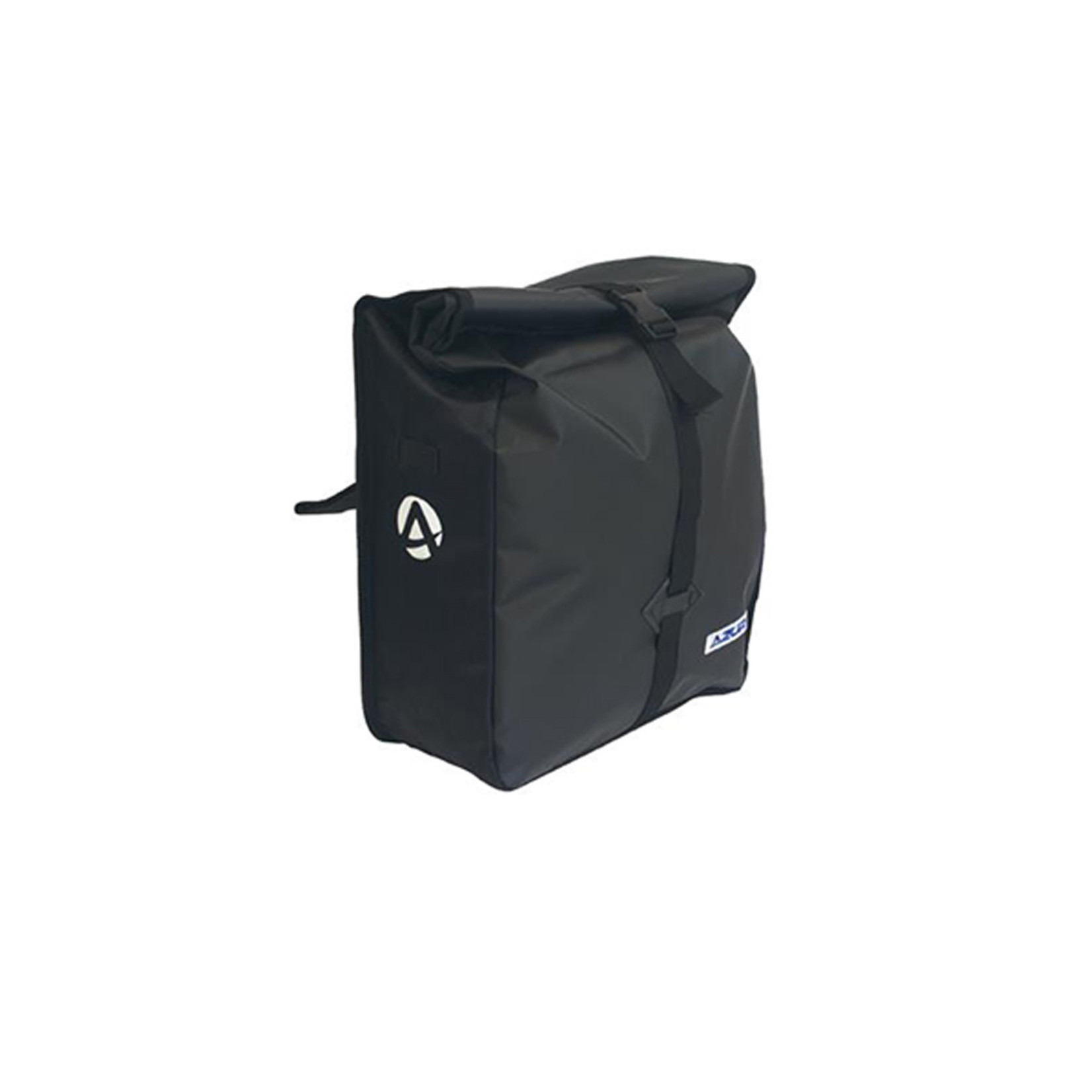 Azur Azur Bike/Cycling Metro Pannier Bag - Black (Pair) Waterproof Polyester