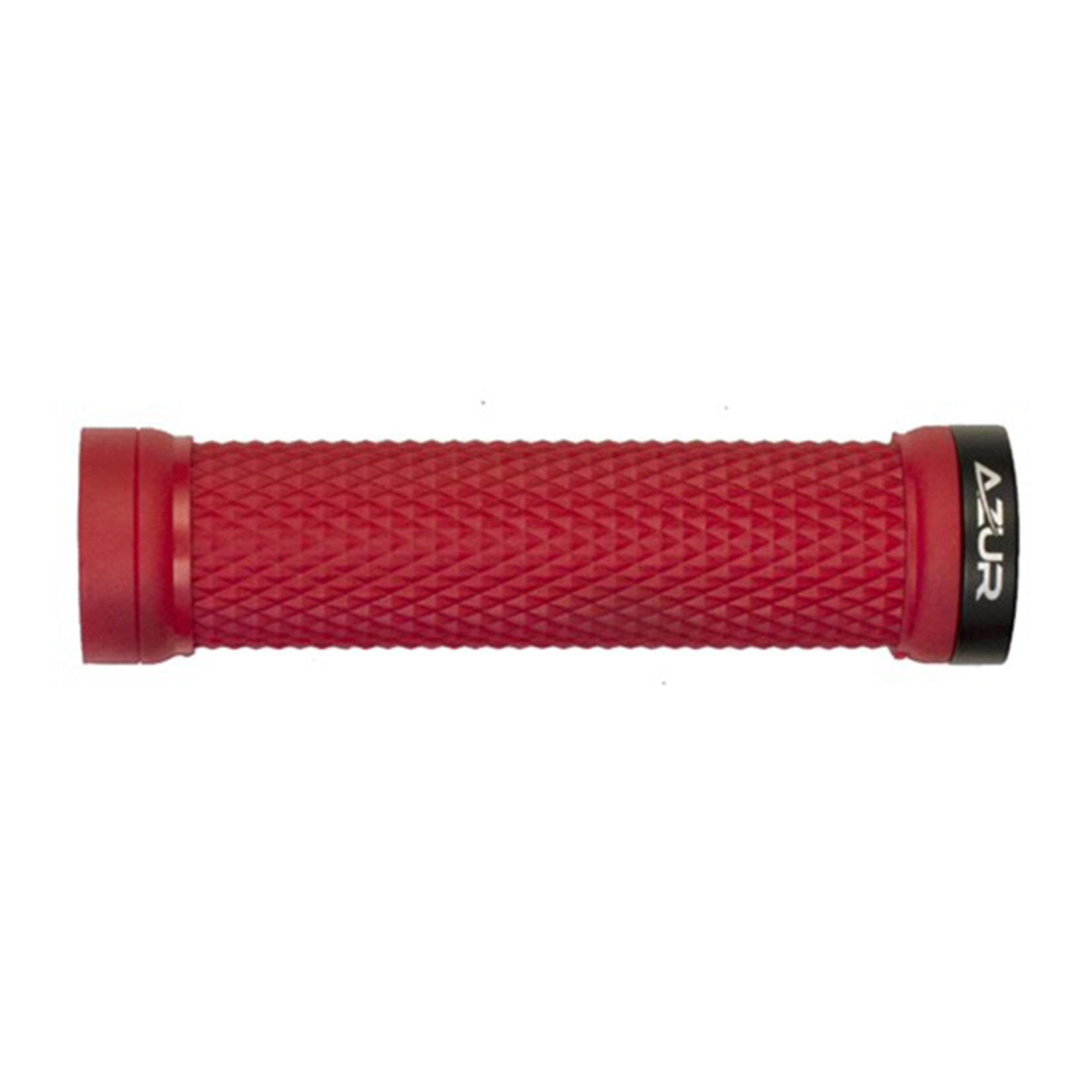 Azur Azur Bike/Cycling Handlebar Grip - Charge 130mm - Red/Black