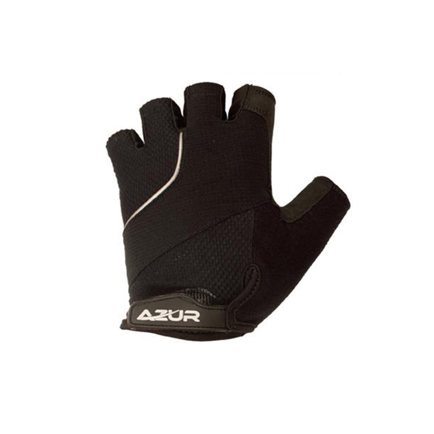 Azur Azur Bike/Cycling Glove - Synthetic Palm - S6 Series - Black - Large