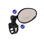 Azur Azur Bike/Cycling Mirror - Eagle Flat Mirror Size - 66mm X 44mm