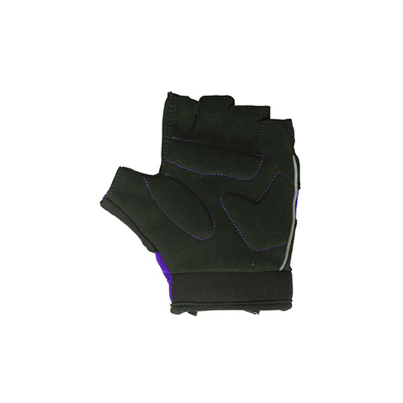 Azur Azur Bike/Cycling Gloves - K6 Series Synthetic Gel Padded Palm - Purple - Size 6