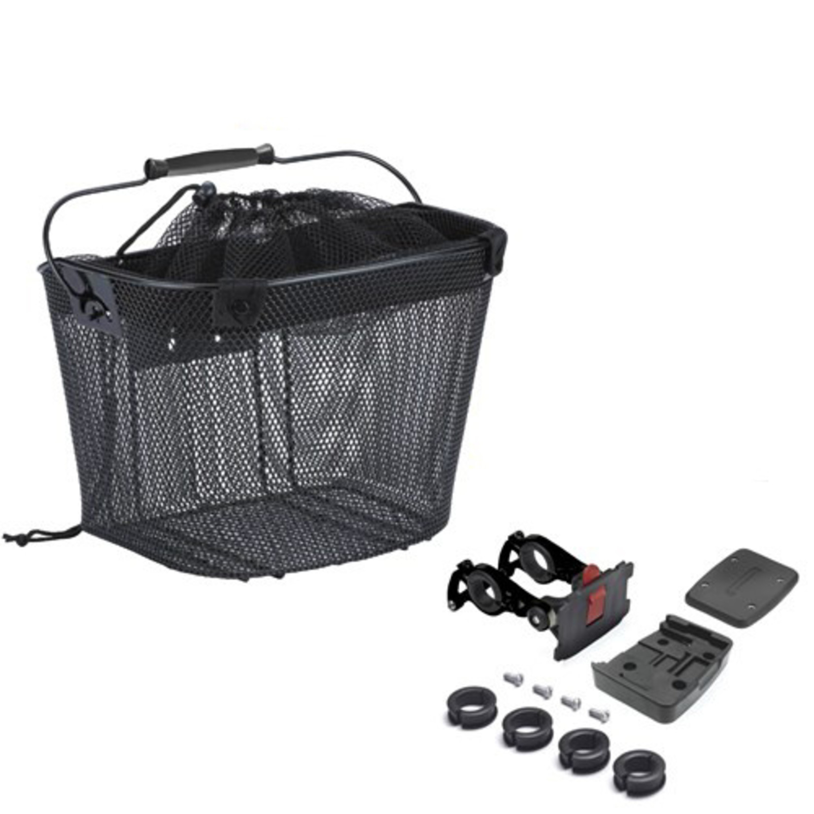 Azur Azur Quick Release Shopper E-Bike Mesh Basket - 345 X 255 X 250mm