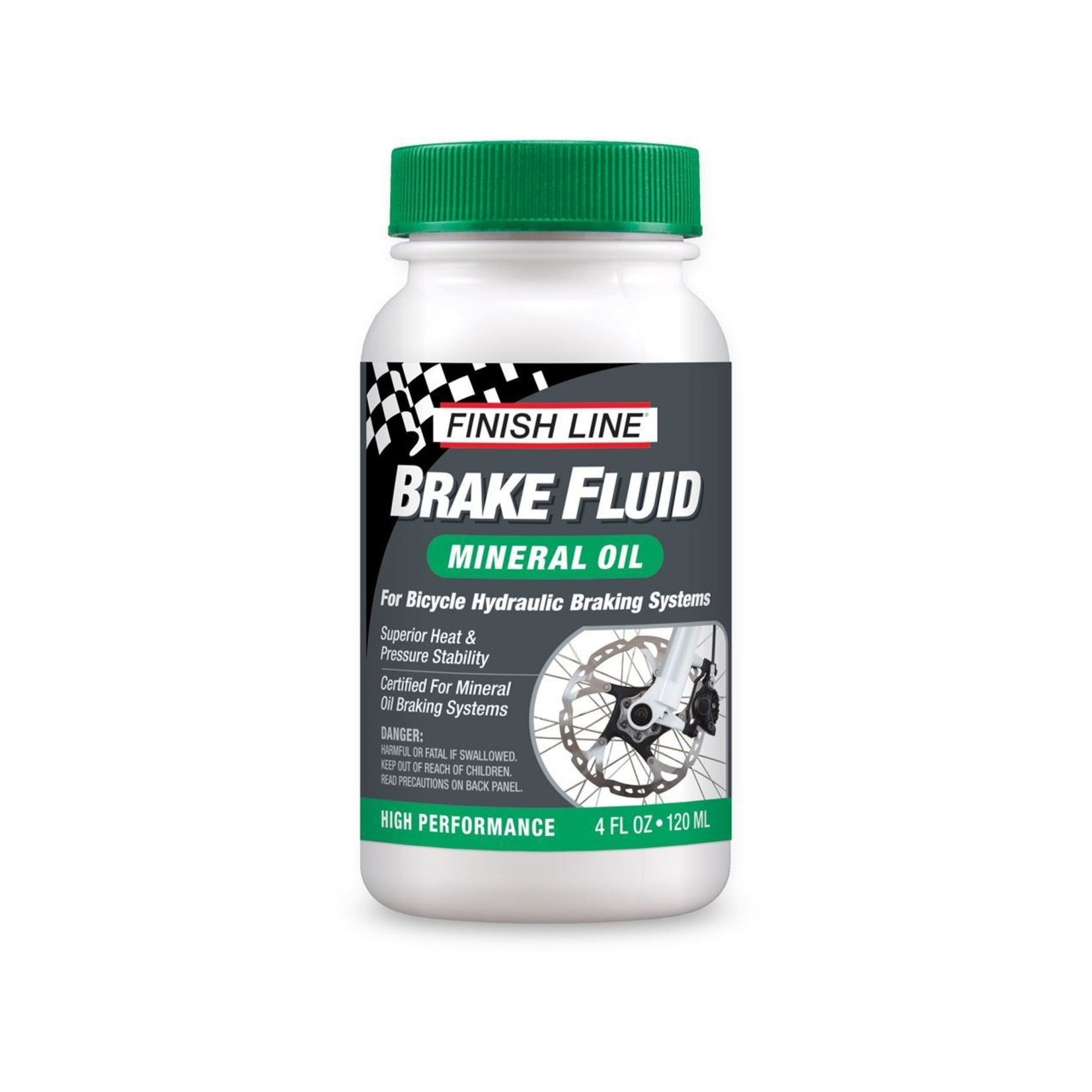 Finish Line Finish Line BM0040101 Bike Bicycle Brake Fluid Mineral Oil 4oz