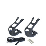 BC BC Bike/Cycling Pedal Accessories - Fits MTB/Hybrid Toe Clips With Nylon Strap
