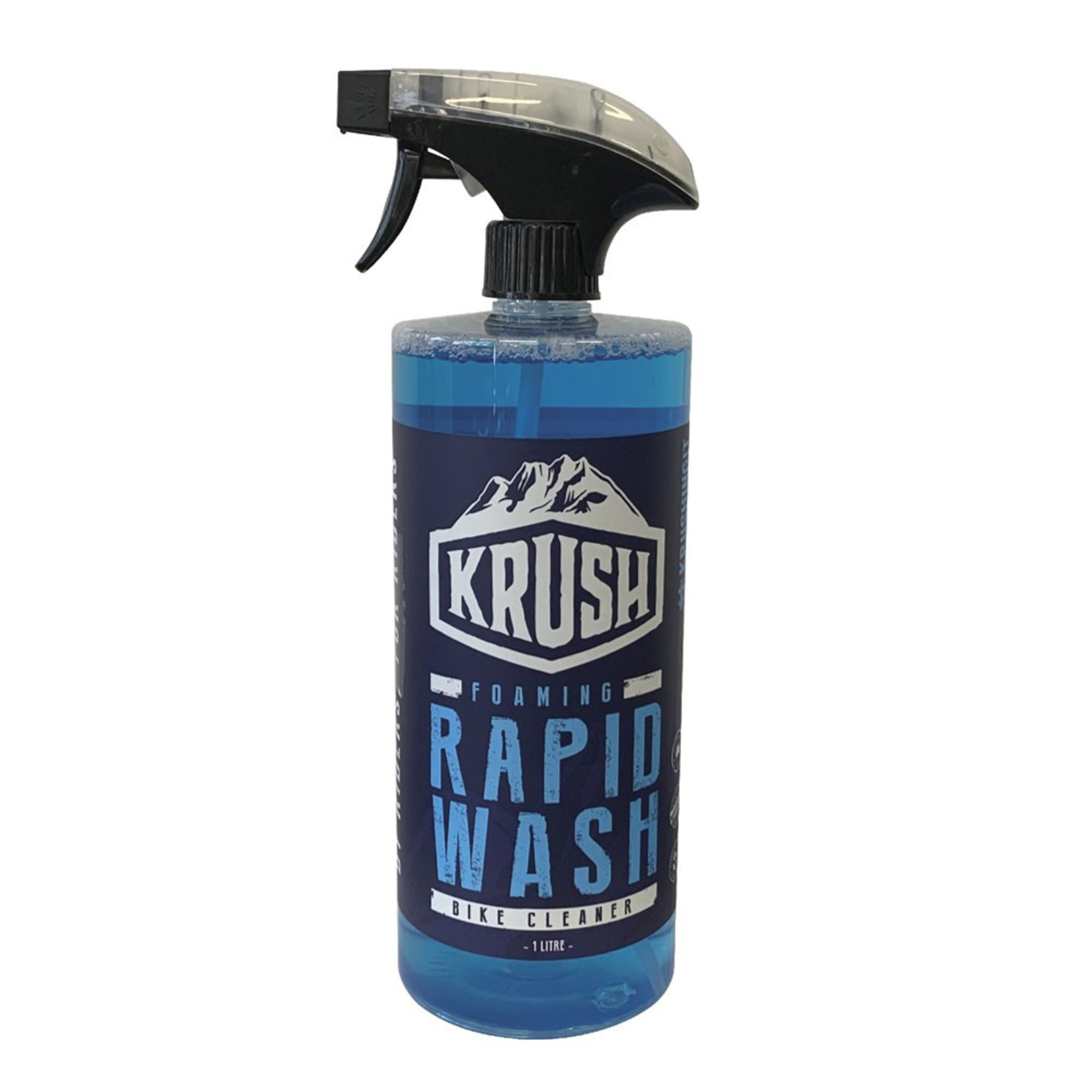 krush Krush Rapid Wash Spray Bottle Bike Cleaner 1 Litre Suitable Alloy,Carbon, Rubber