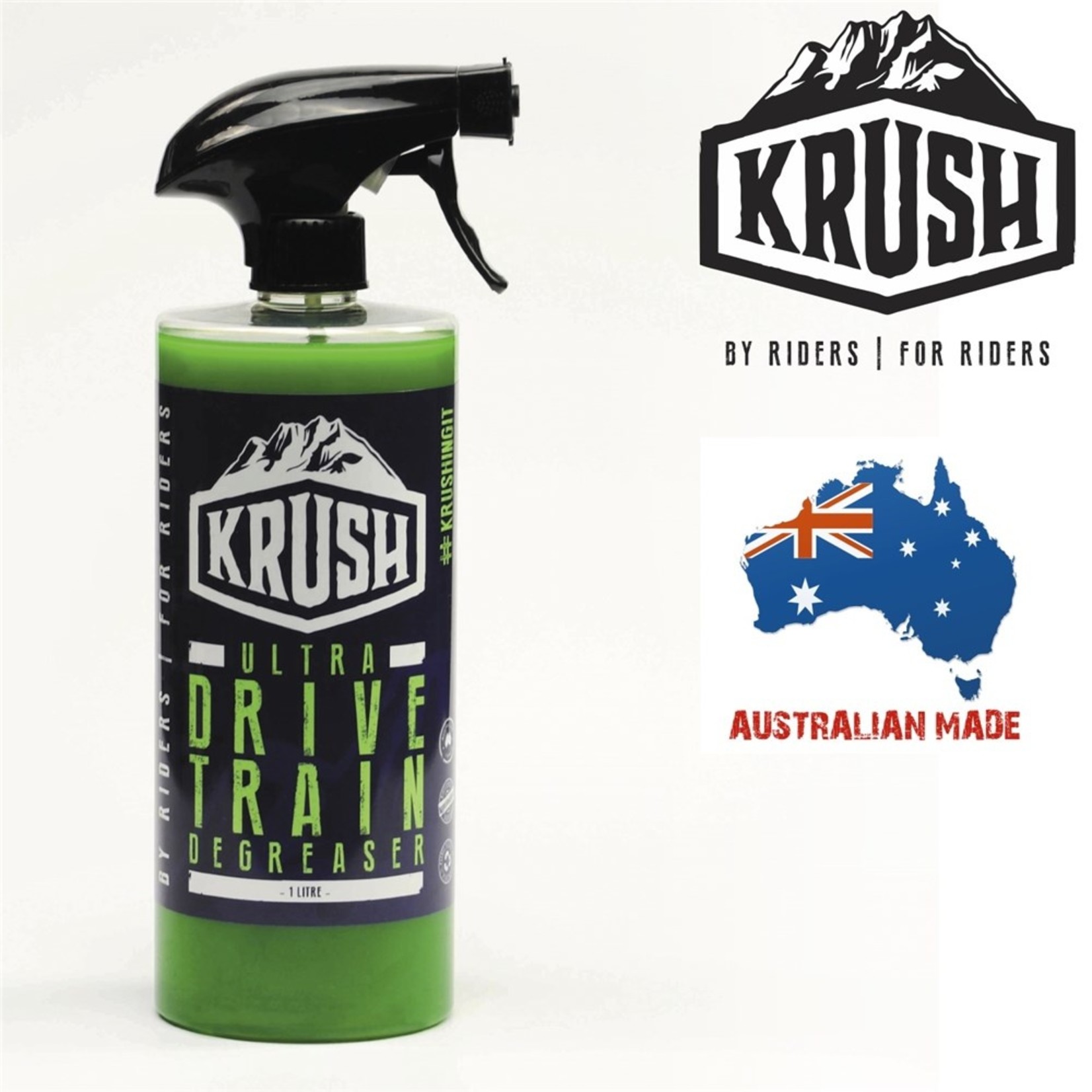krush Krush Ultra Drivetrain Degreaser - 1 Litre With Spray Nozzle
