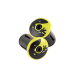 Lizard Skin Lizard Skins Bicycle Handlebar Plug LSBPNY - Neon Yellow