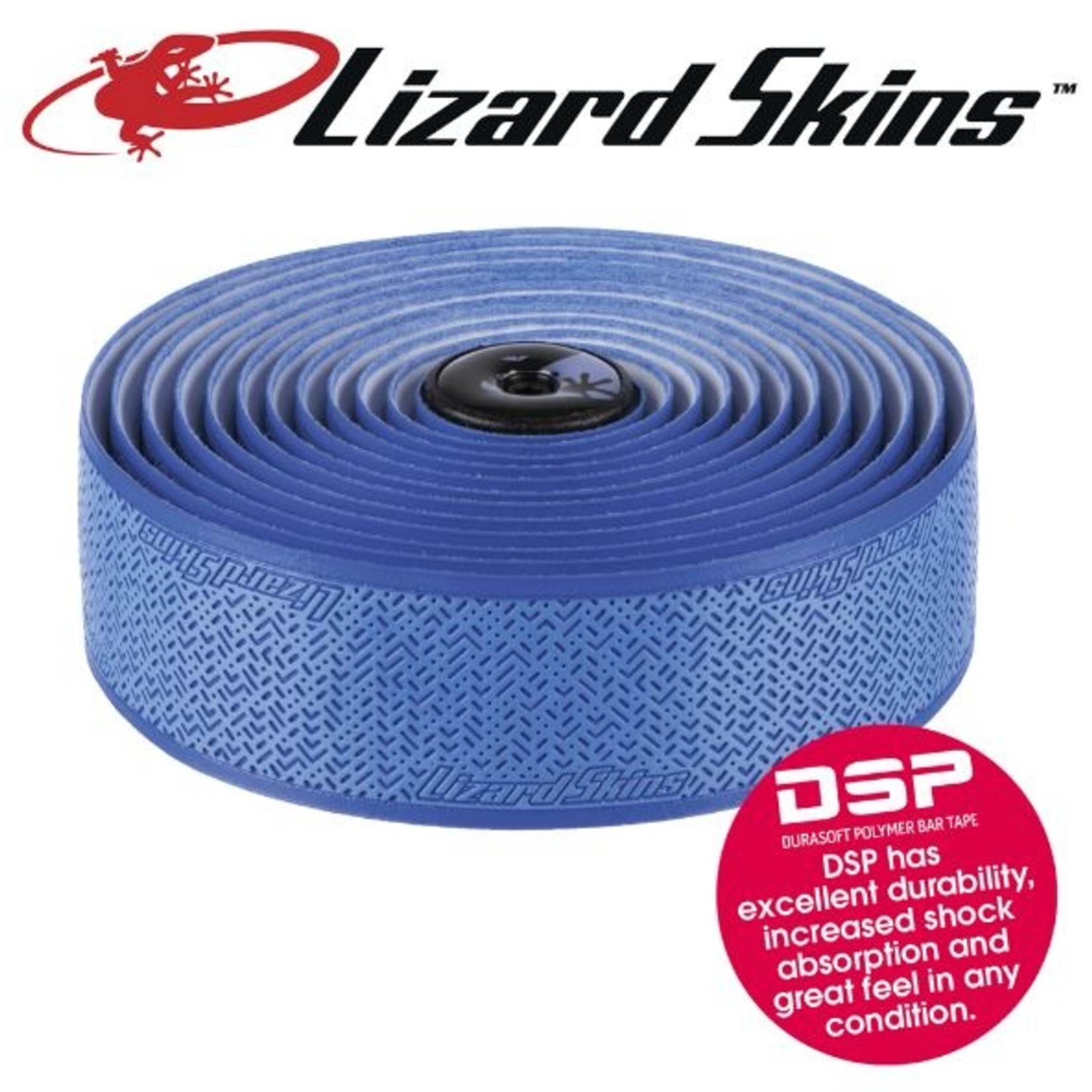 Lizard Skin Lizard Skins DSP Handle Bar Tape - 3.2mm - Cobalt Blue Length 208Cm 56g