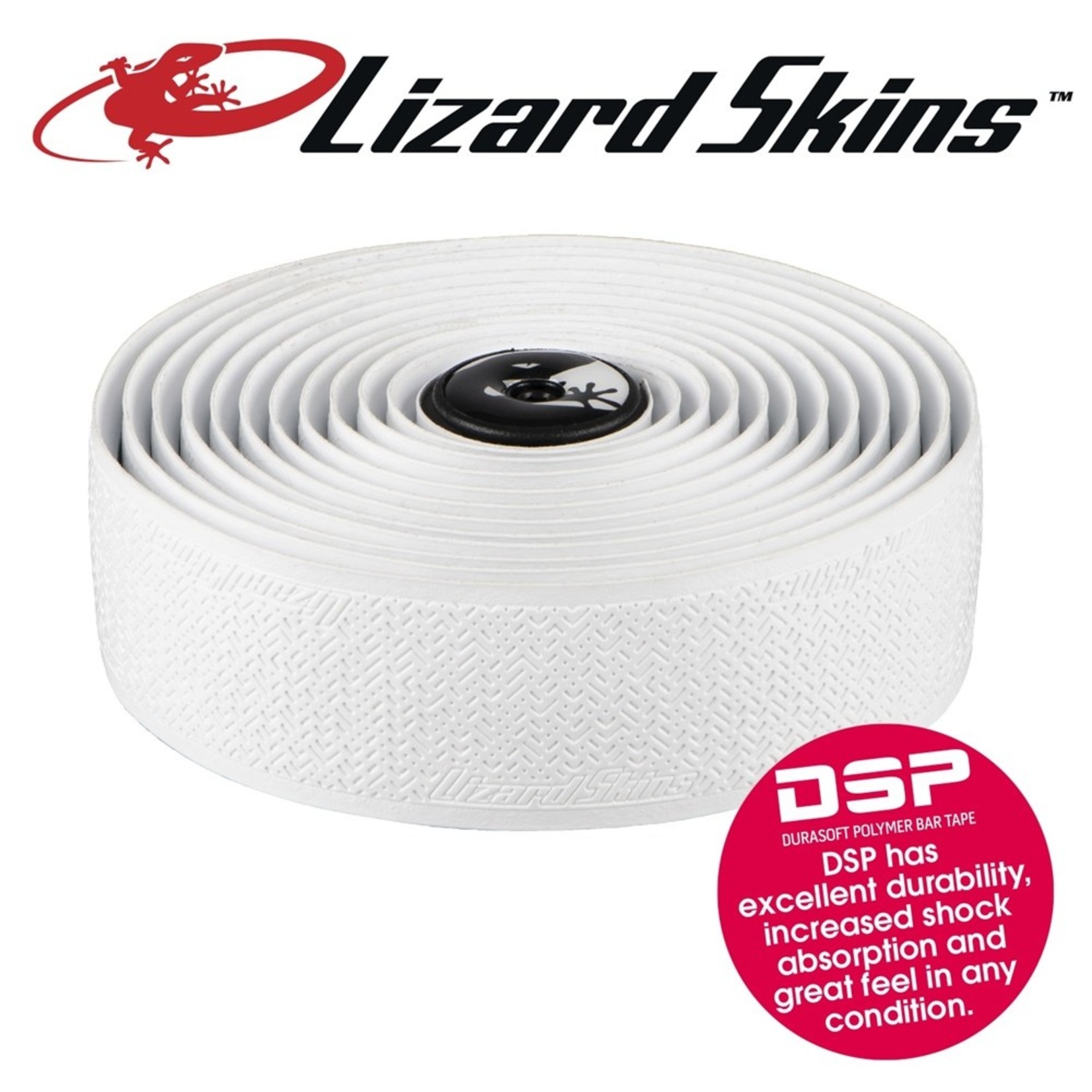 Lizard Skin Lizard Skins DSP Handle Bar Tape - 3.2mm - Diamond White Length 208Cm 56g