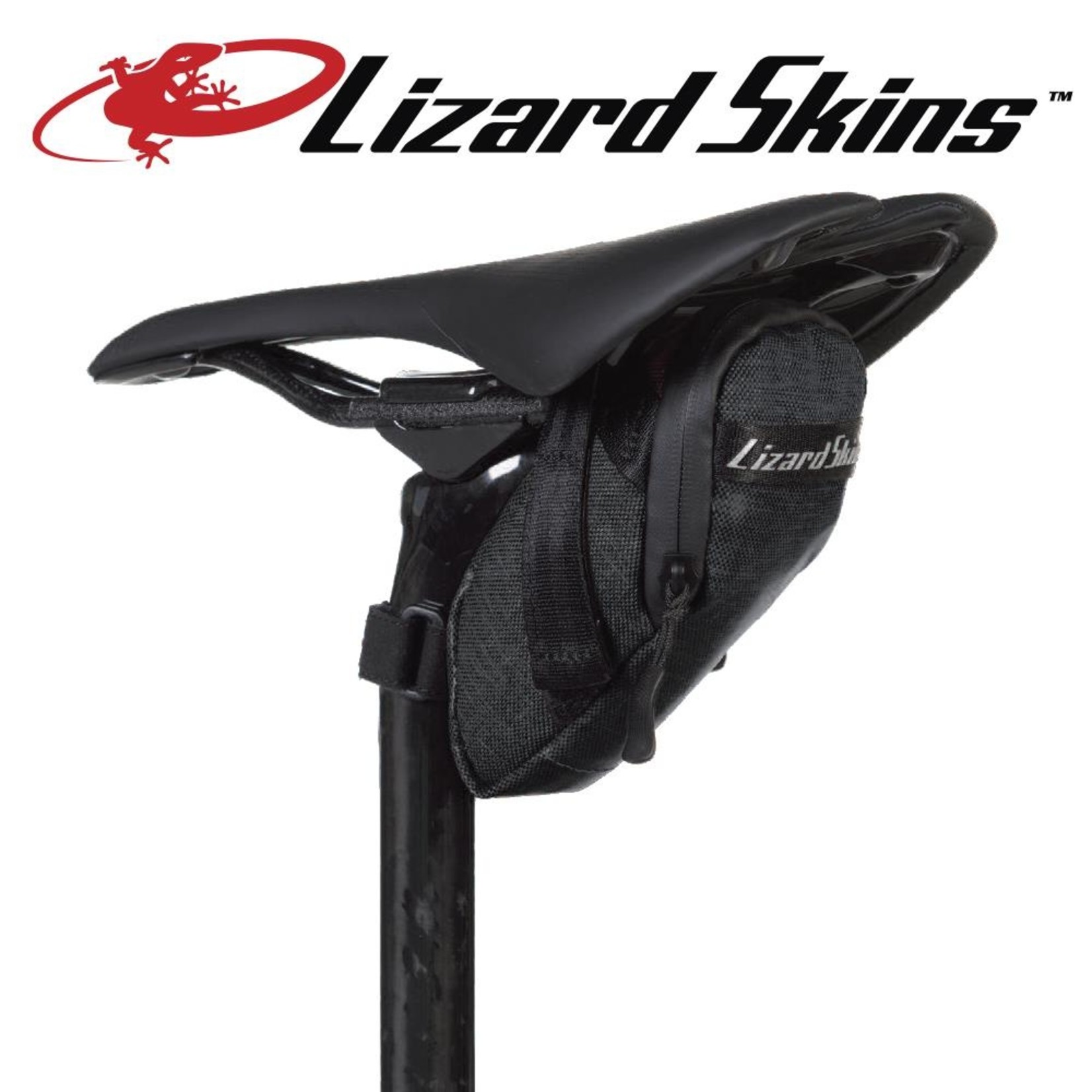 Lizard Skin Lizard Skins Bike/Cycling Bag - Micro Cache Saddle Bag - Jet Black