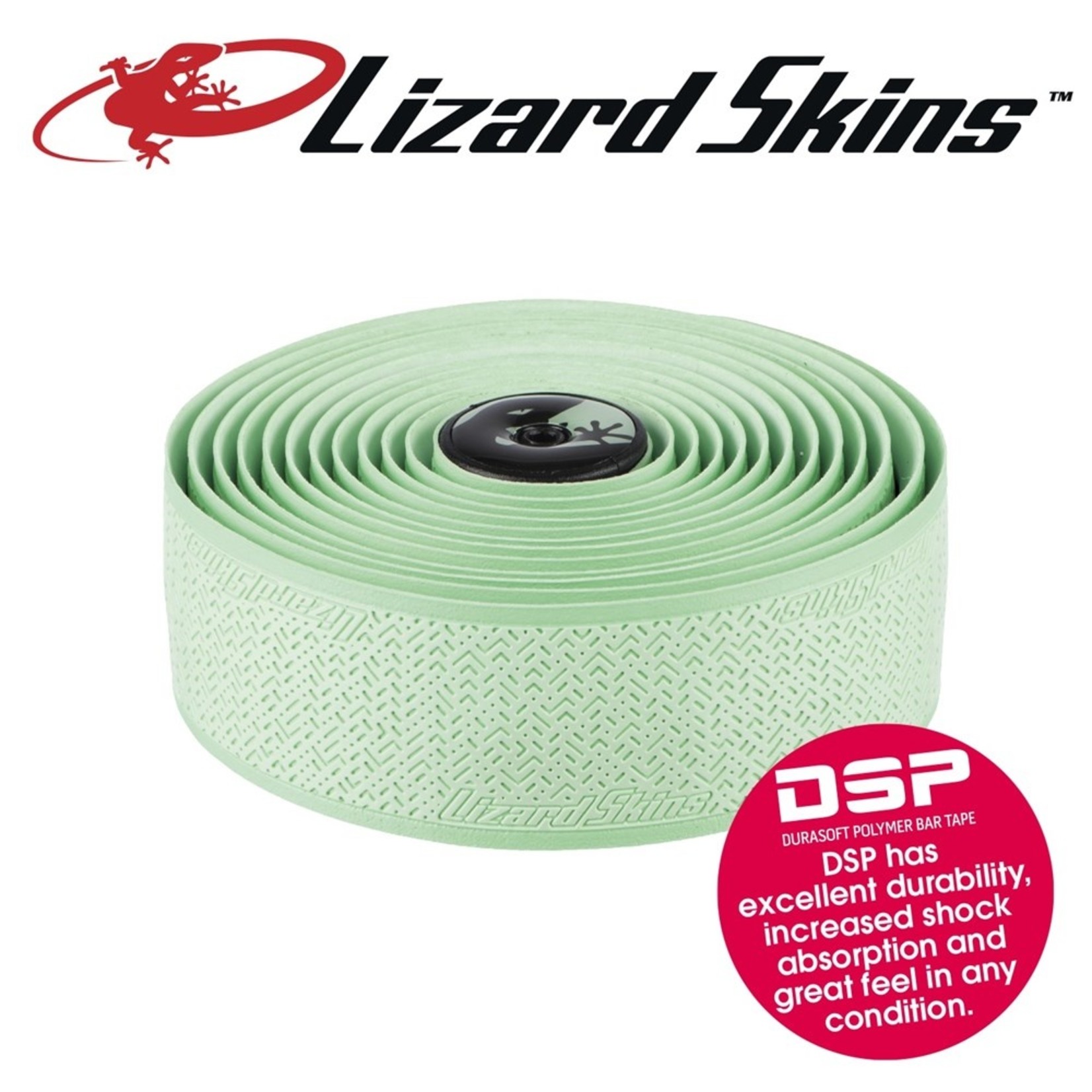 Lizard Skin Lizard Skins DSP Handle Bar Tape - 2.5mm - Mint Green 226cm Length Sold In Pair